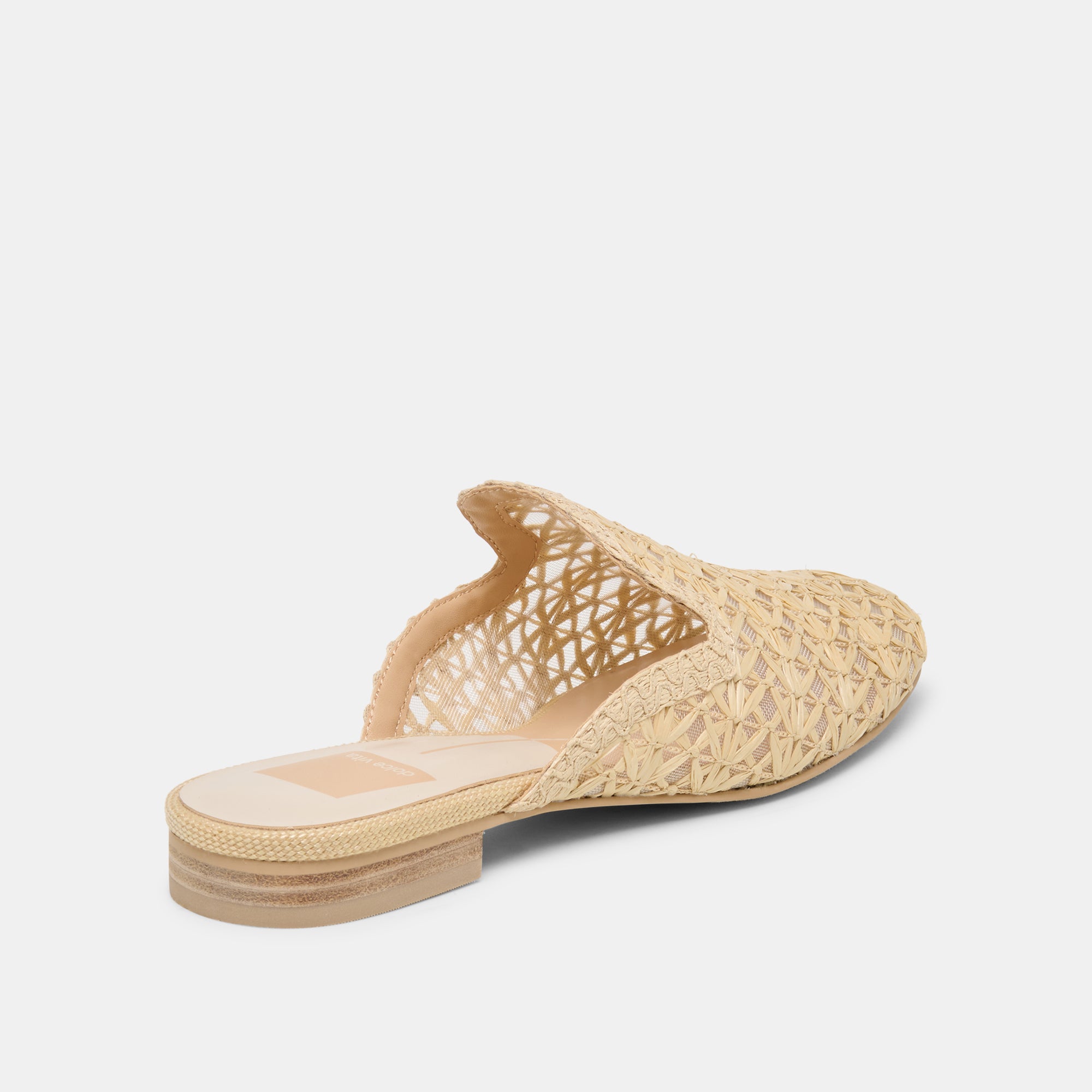 KIRT FLATS LT NATURAL CROSS HATCH RAFFIA - view 3