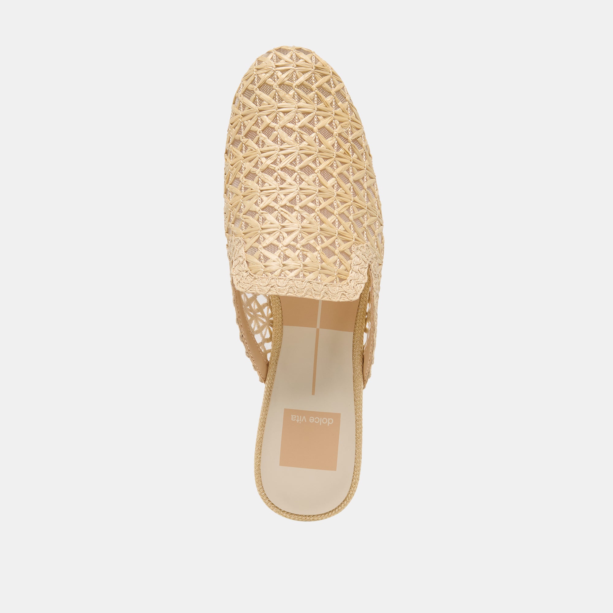 KIRT FLATS LT NATURAL CROSS HATCH RAFFIA - view 8