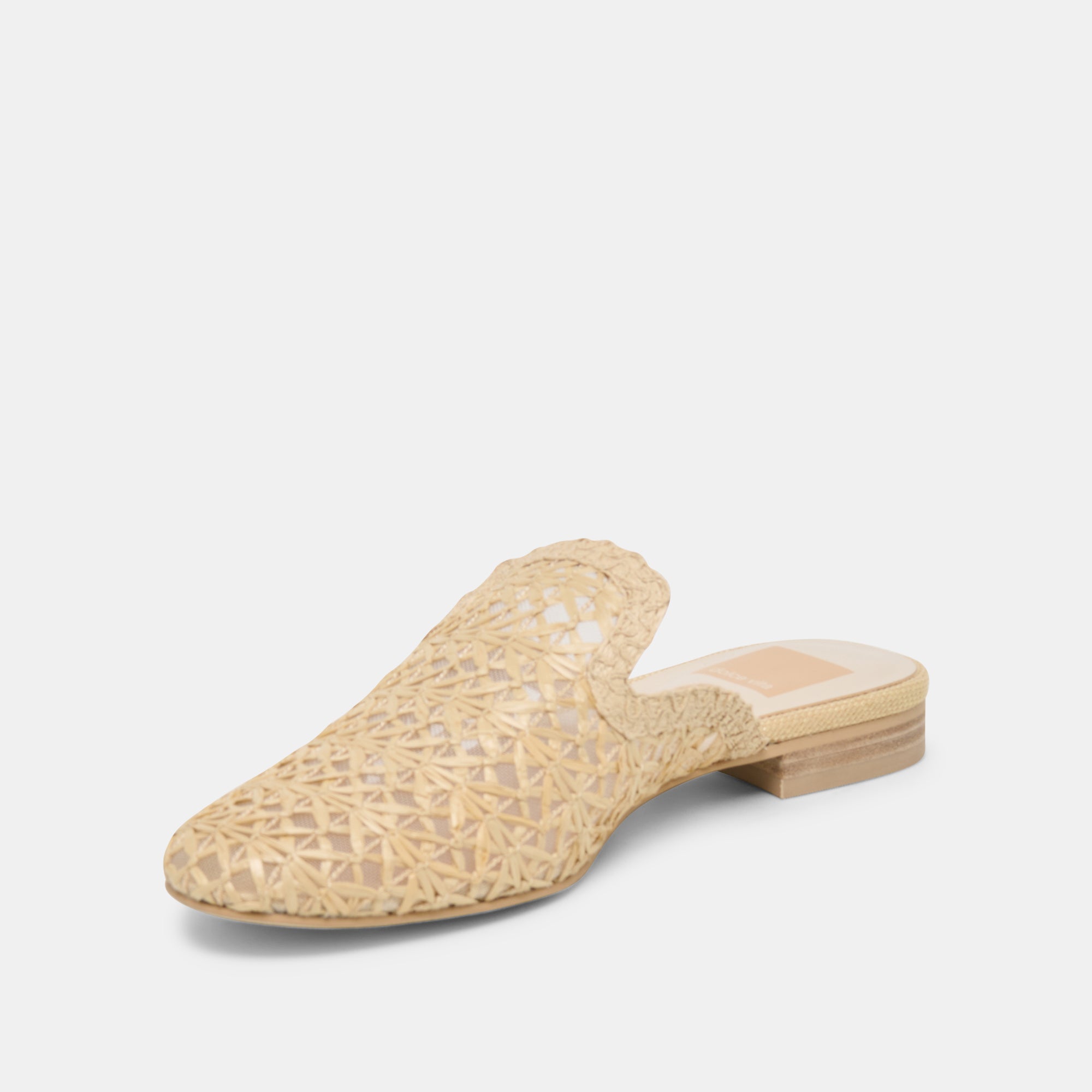 KIRT FLATS LT NATURAL CROSS HATCH RAFFIA - view 4