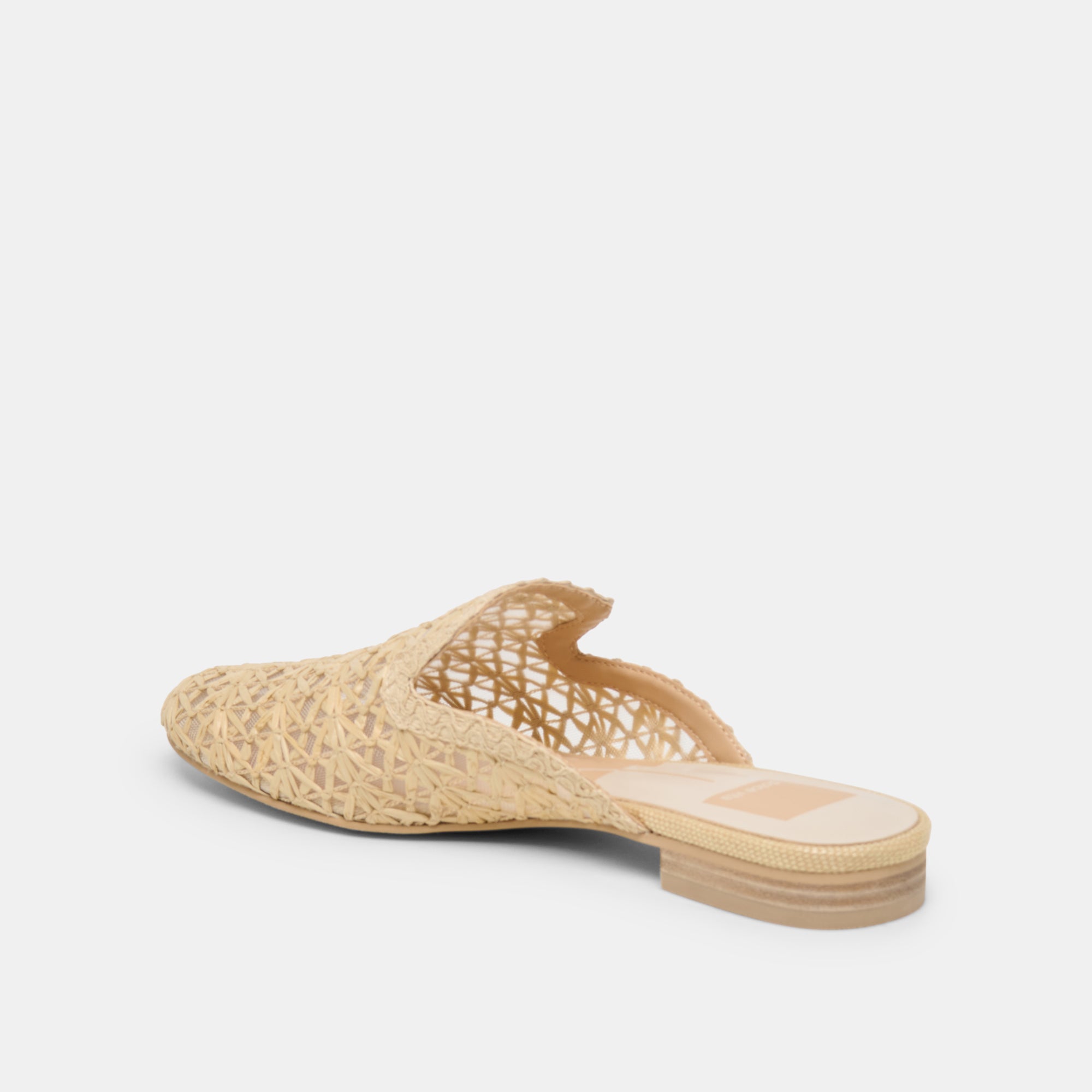 KIRT FLATS LT NATURAL CROSS HATCH RAFFIA - view 5