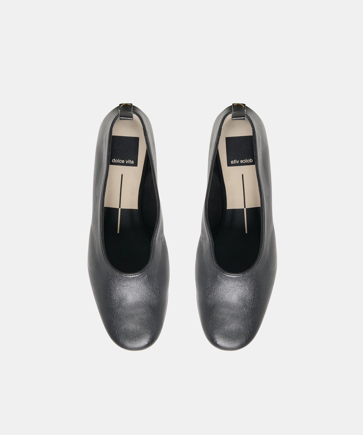 KORY BALLET FLATS BLACK LEATHER - view 3