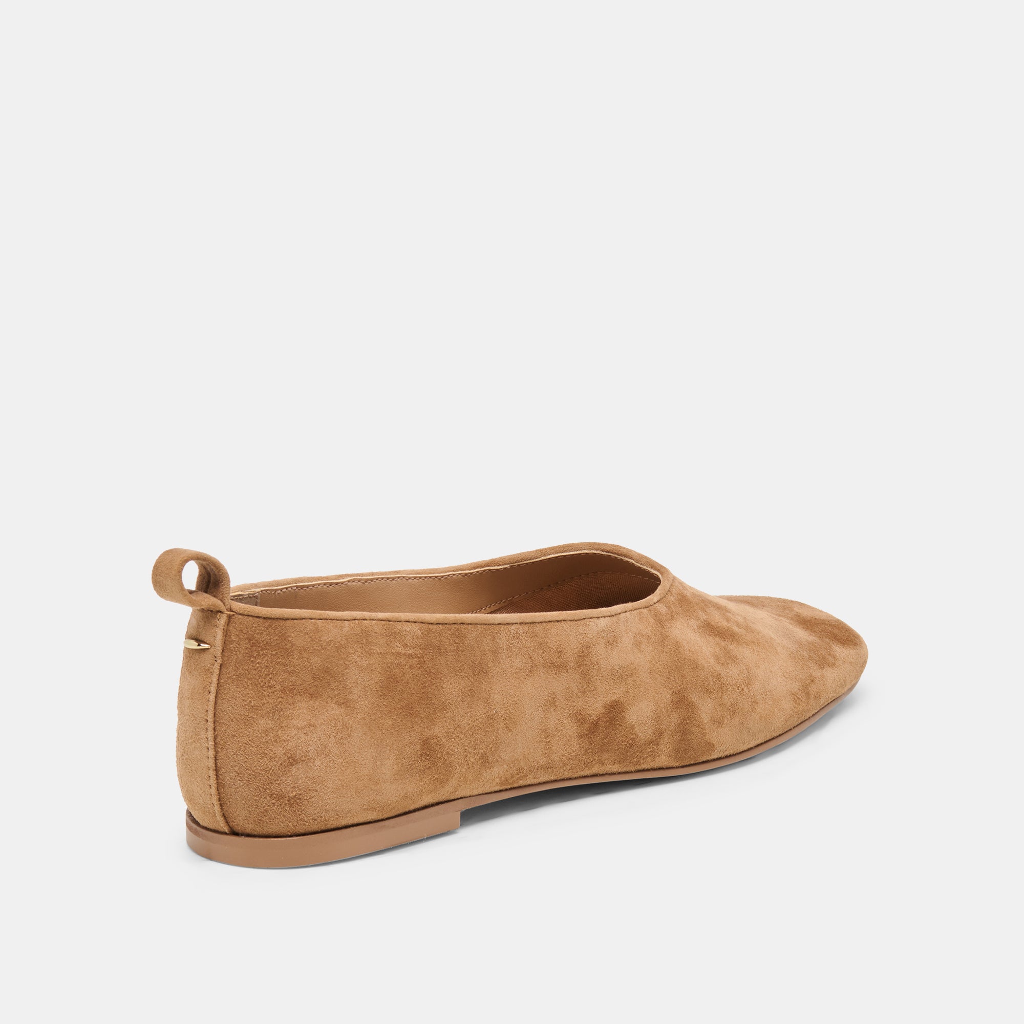 KORY BALLET FLATS LT BROWN SUEDE - view 3