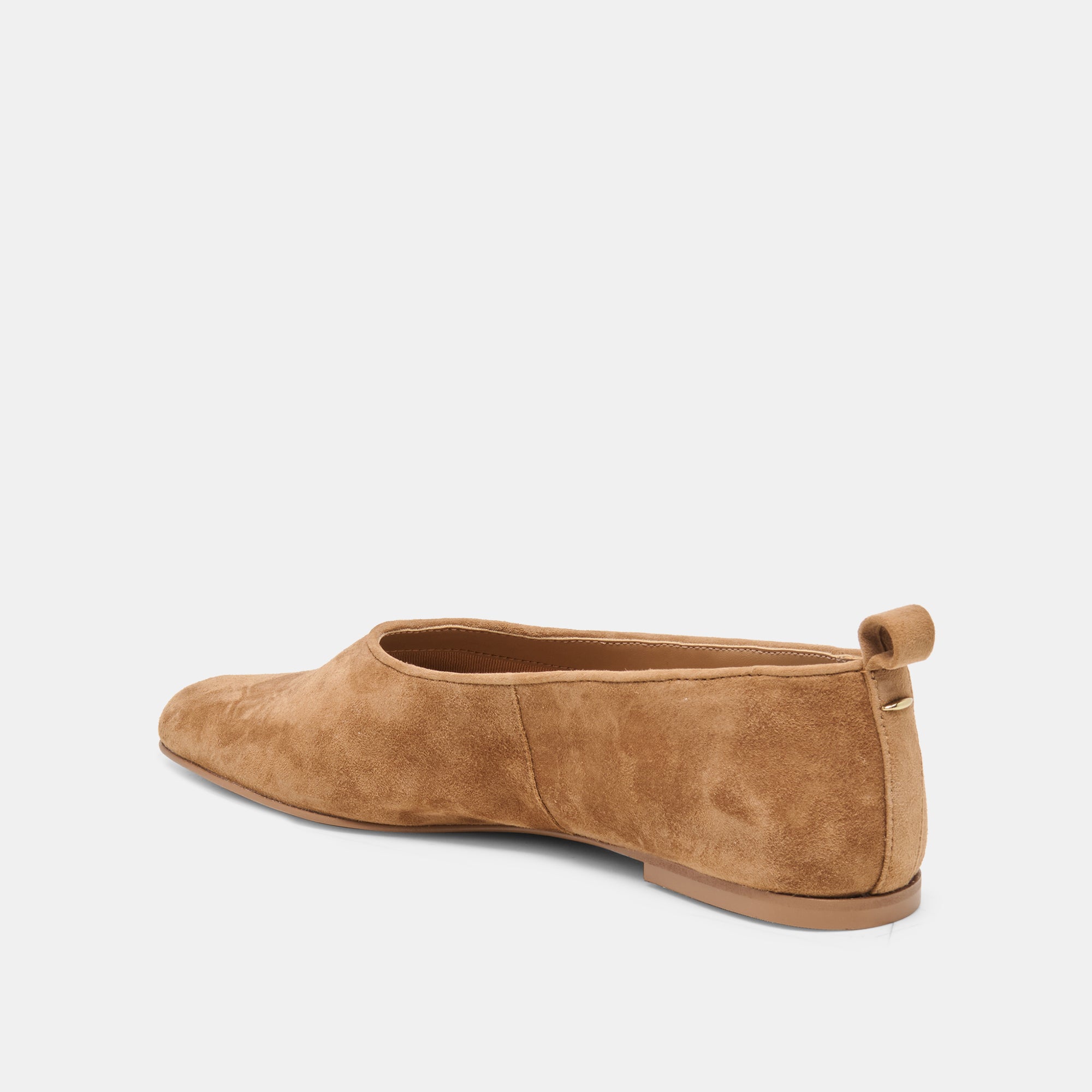 KORY BALLET FLATS LT BROWN SUEDE - view 5