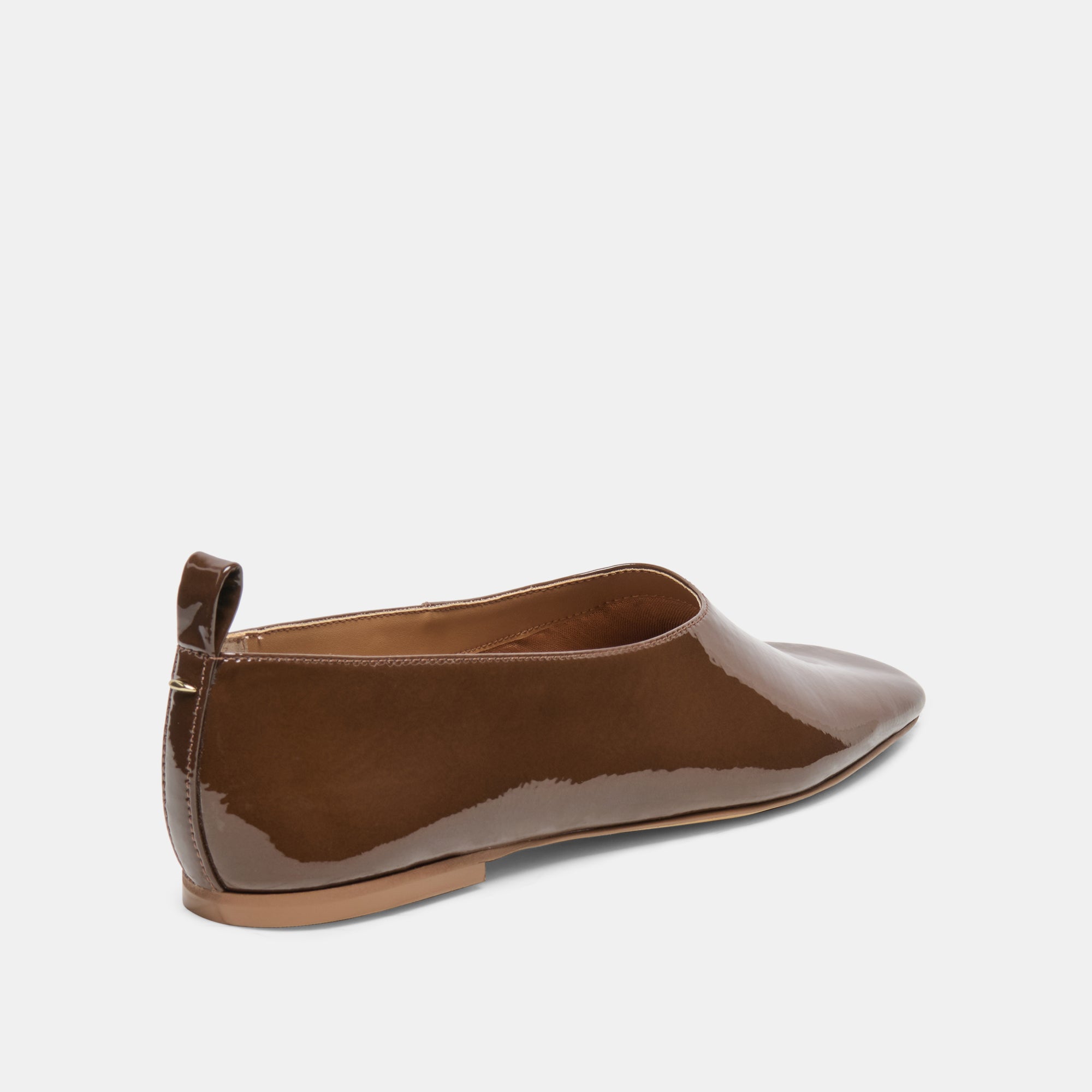KORY BALLET FLATS WALNUT CRINKLE PATENT - view 3