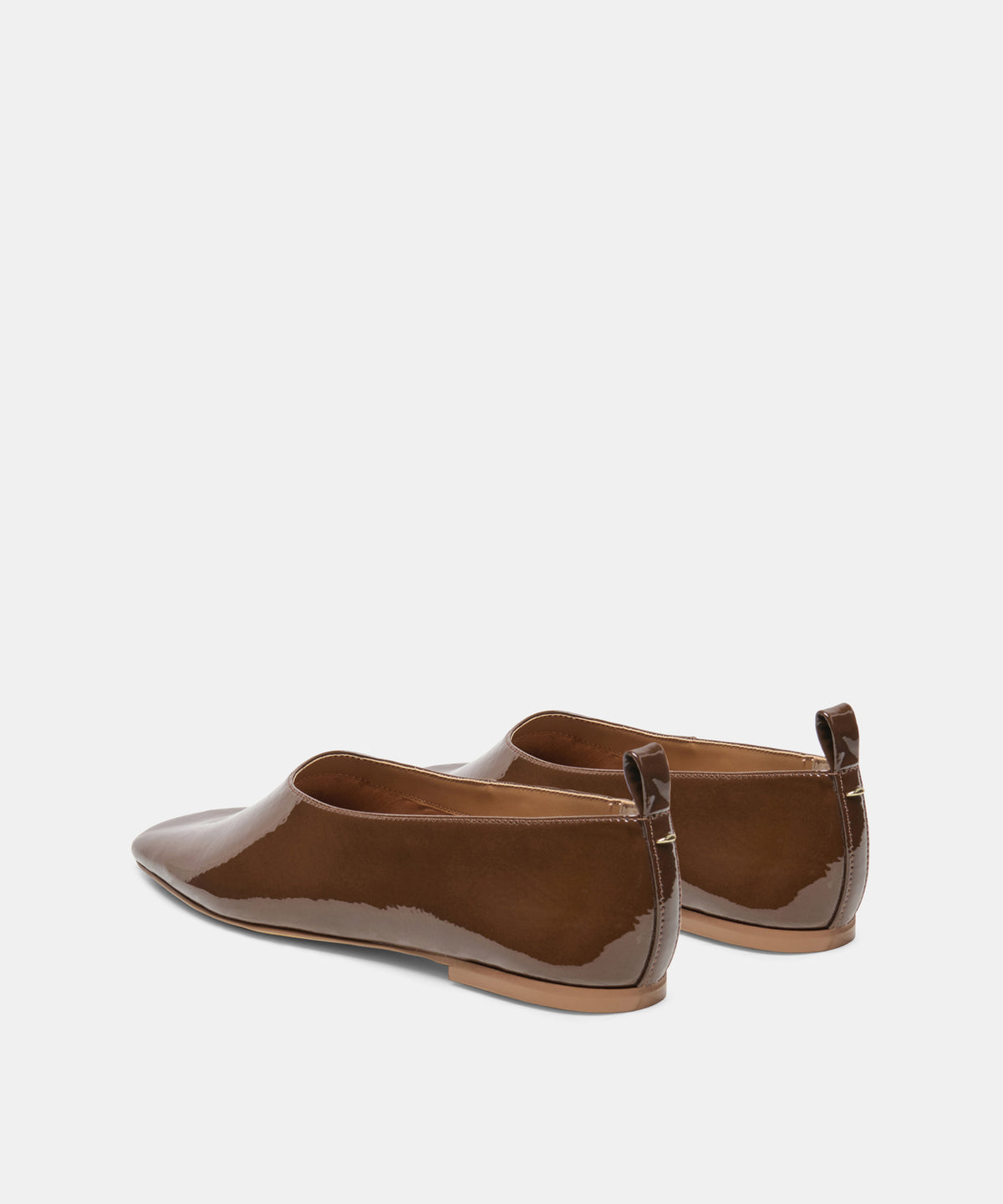 KORY BALLET FLATS WALNUT CRINKLE PATENT - view 4