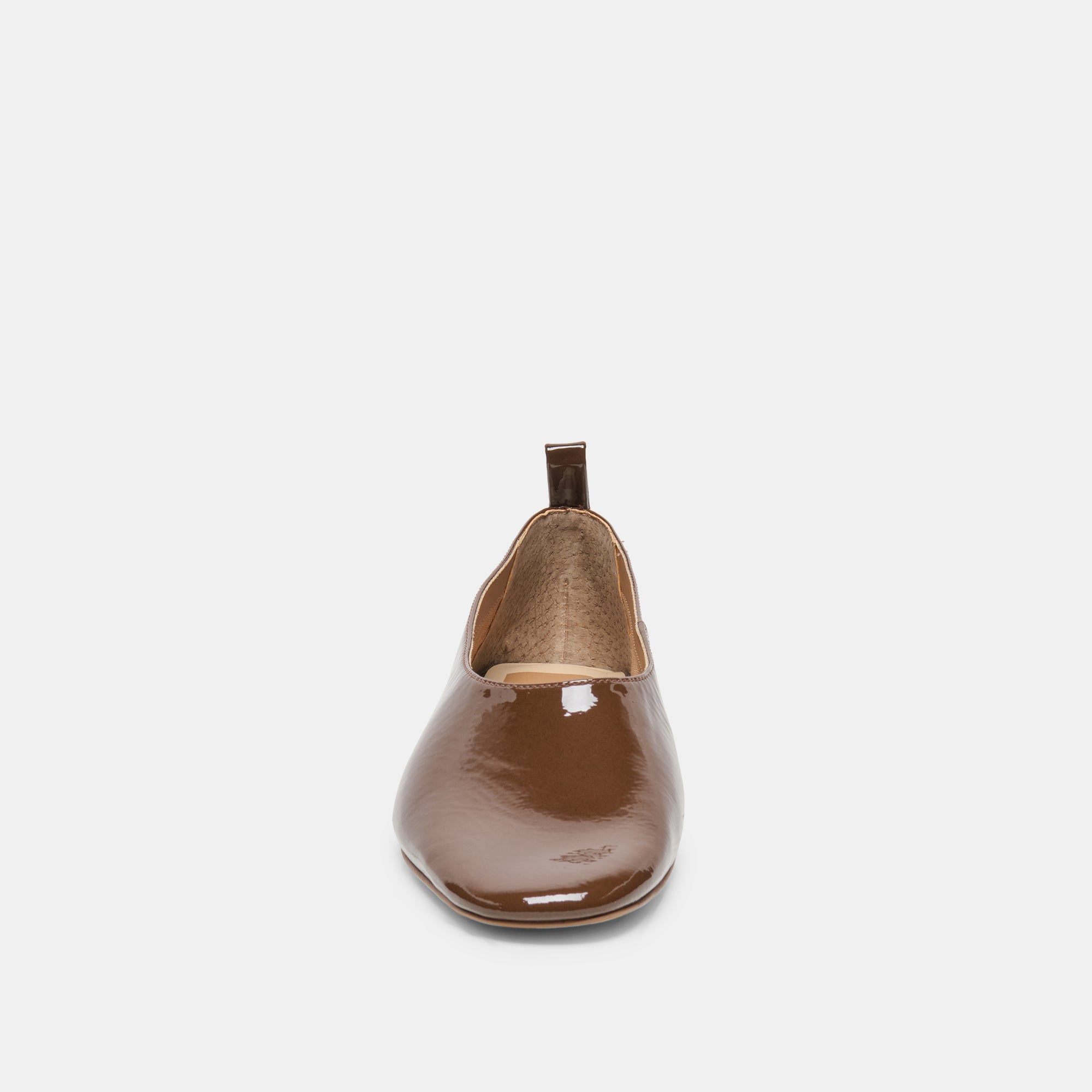 KORY BALLET FLATS WALNUT CRINKLE PATENT - view 6