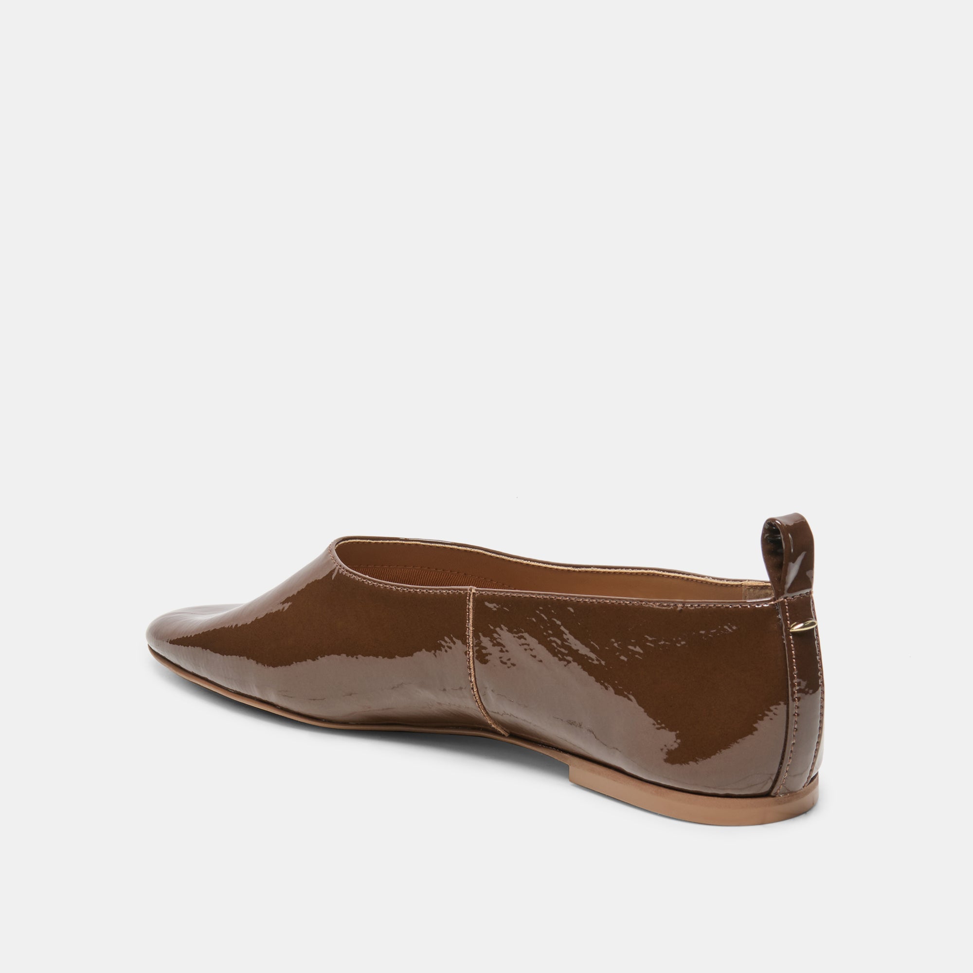 KORY BALLET FLATS WALNUT CRINKLE PATENT - view 5