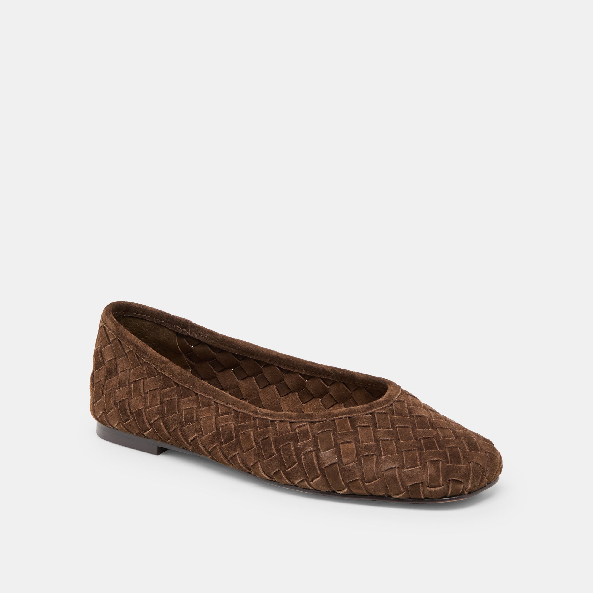 KOY BALLET FLATS DK BROWN SUEDE - view 2