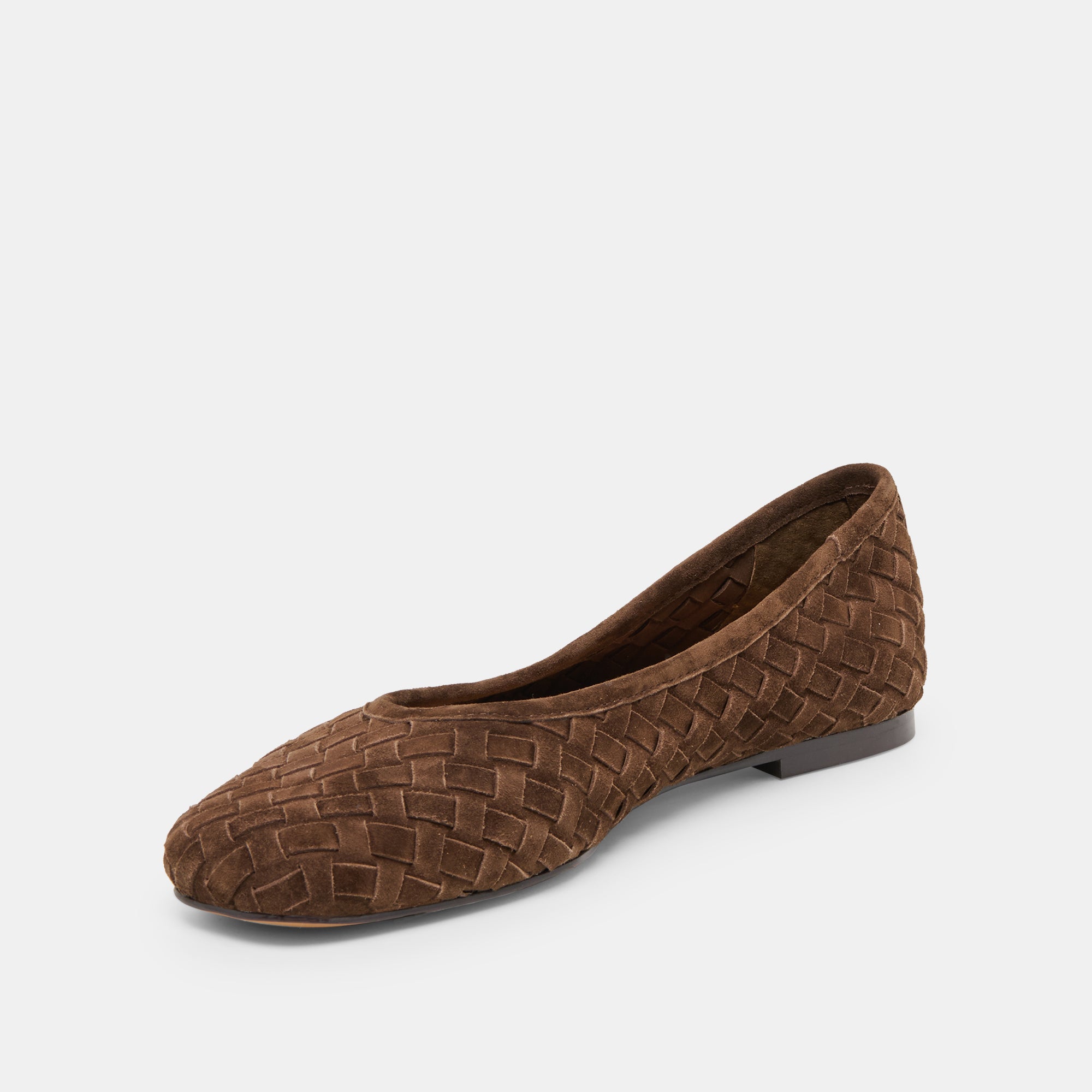 KOY BALLET FLATS DK BROWN SUEDE - view 4