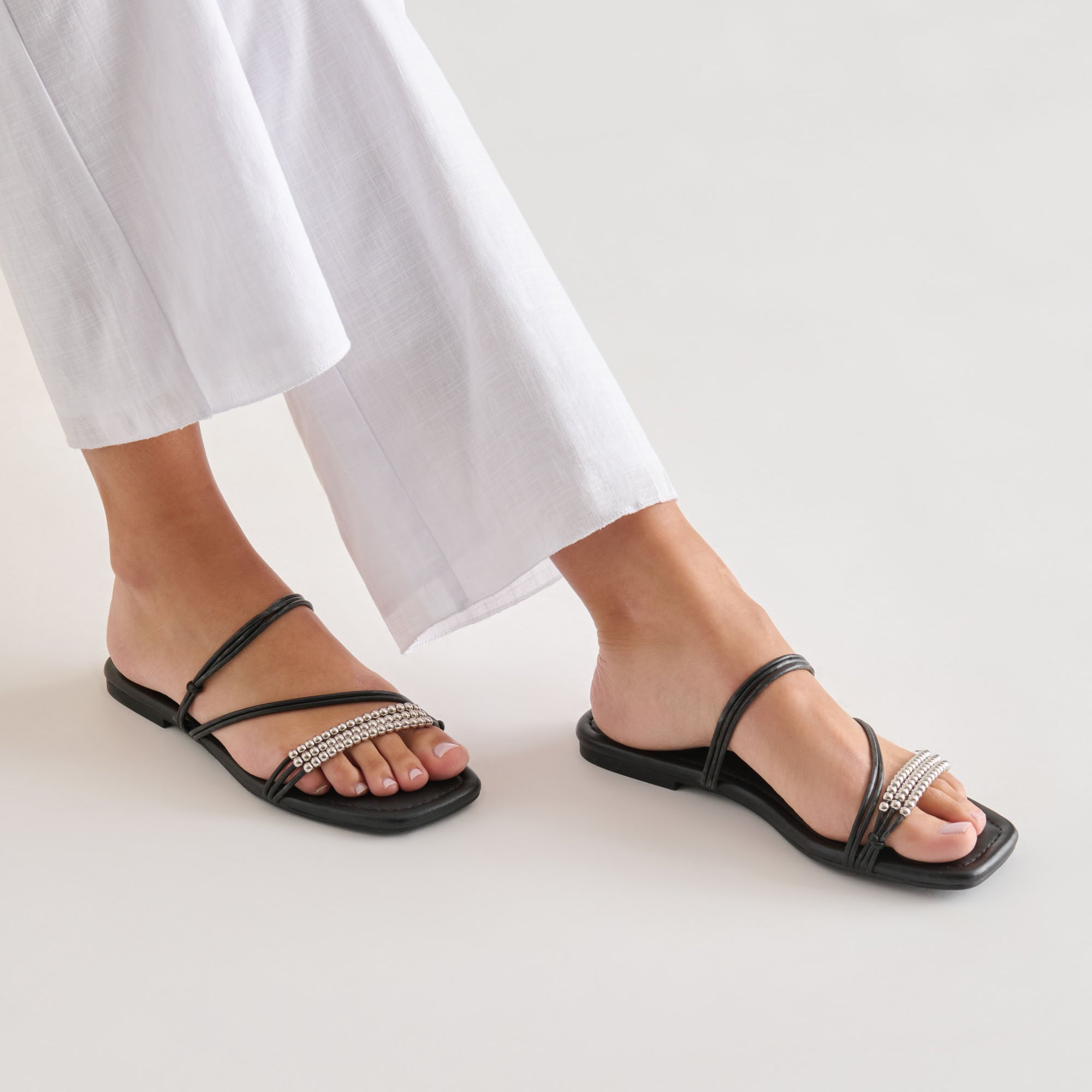 LYNDEE BEAD SANDALS BLACK STELLA - view 2