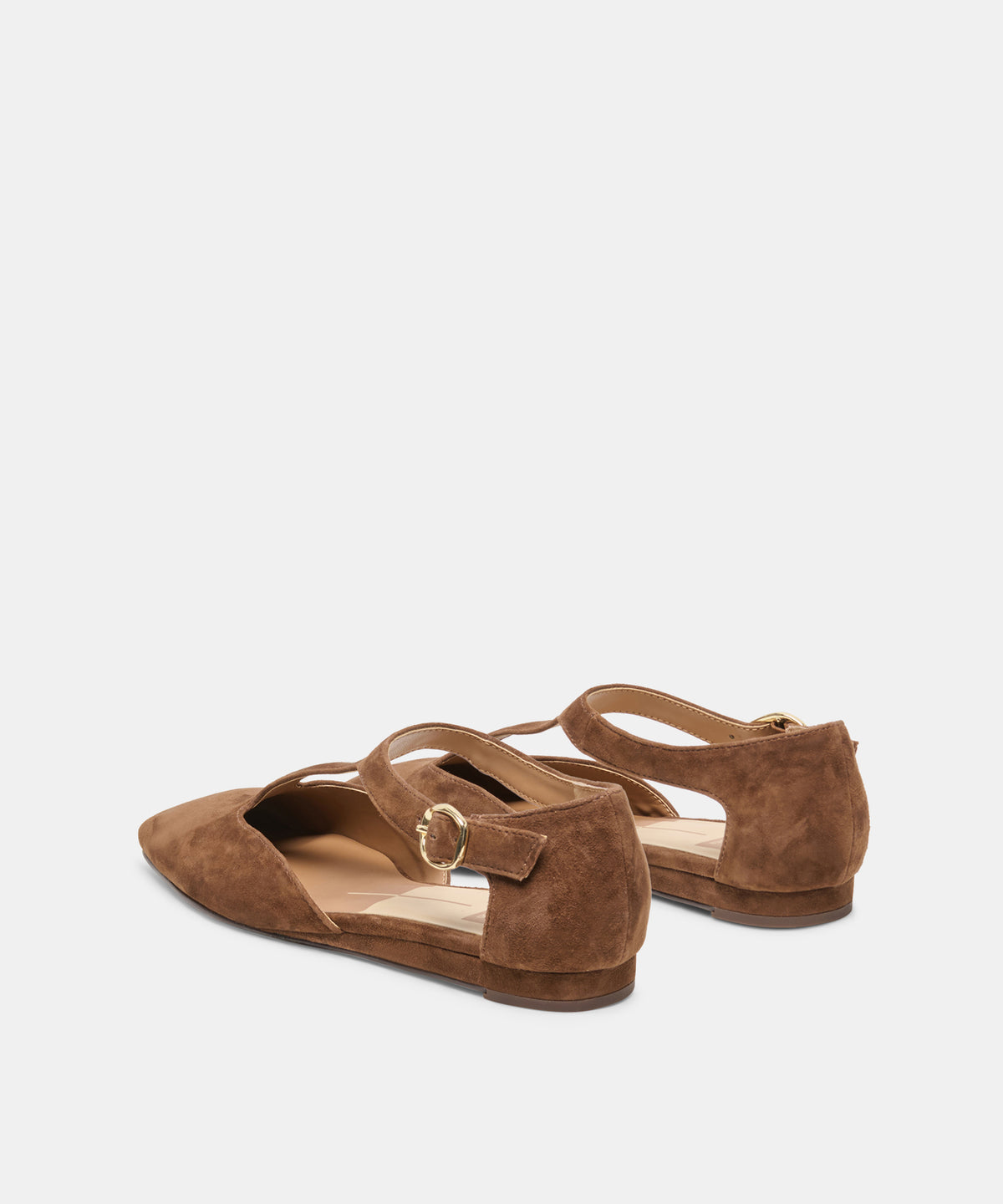 MARCY FLATS COCOA SUEDE - view 4