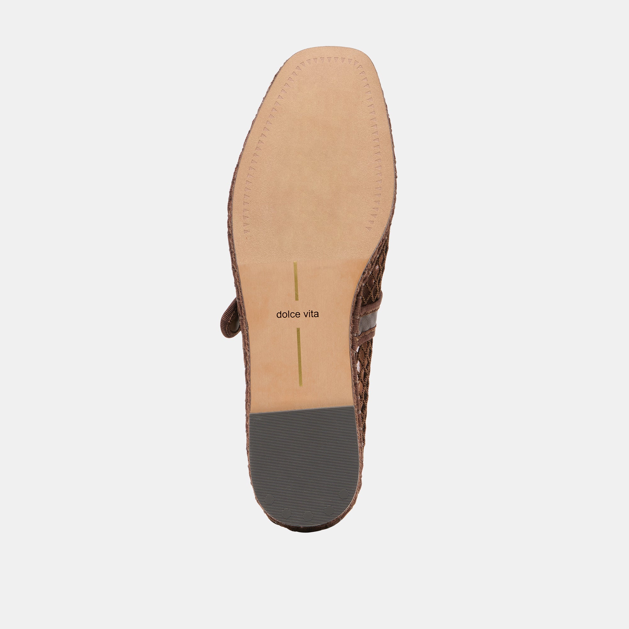 MILIE FLATS CHOCOLATE WOVEN MESH - view 11