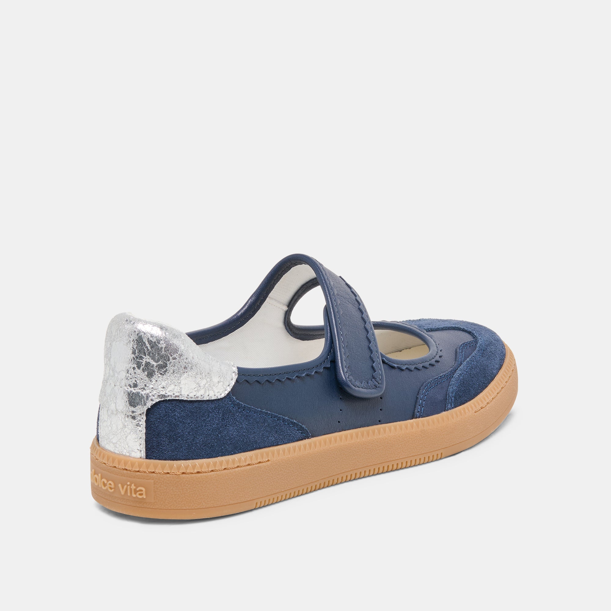 NANET SNEAKERS DK NAVY LEATHER - view 3