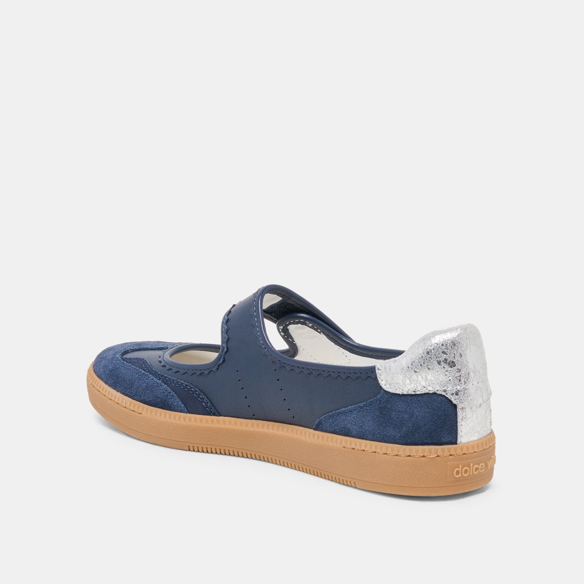 NANET SNEAKERS DK NAVY LEATHER - view 5