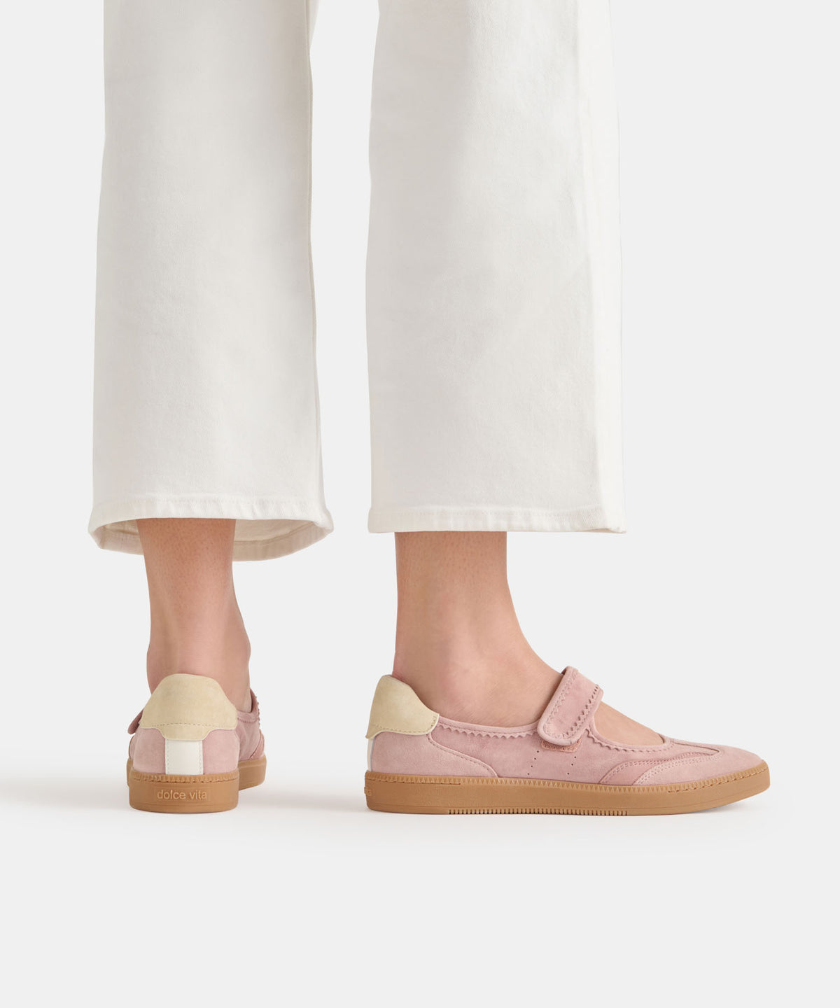 NANET SNEAKERS PINK SUEDE - view 2