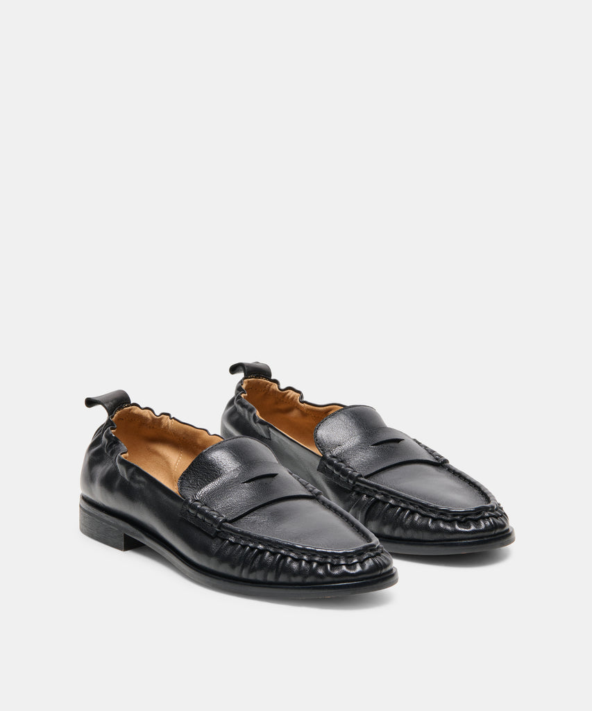 RAMZIE LOAFERS BLACK LEATHER