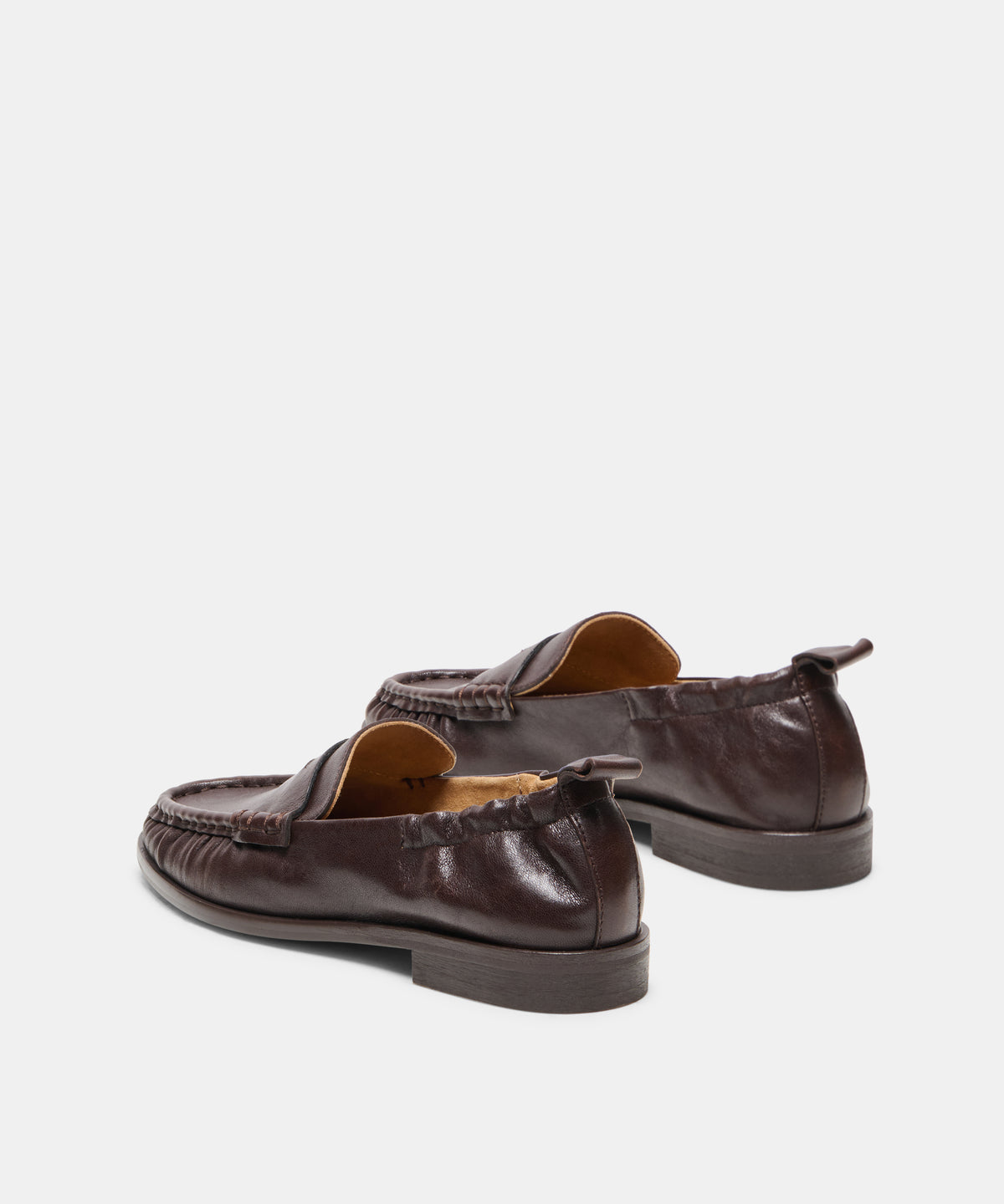 RAMZIE LOAFERS CHOCOLATE LEATHER - view 4