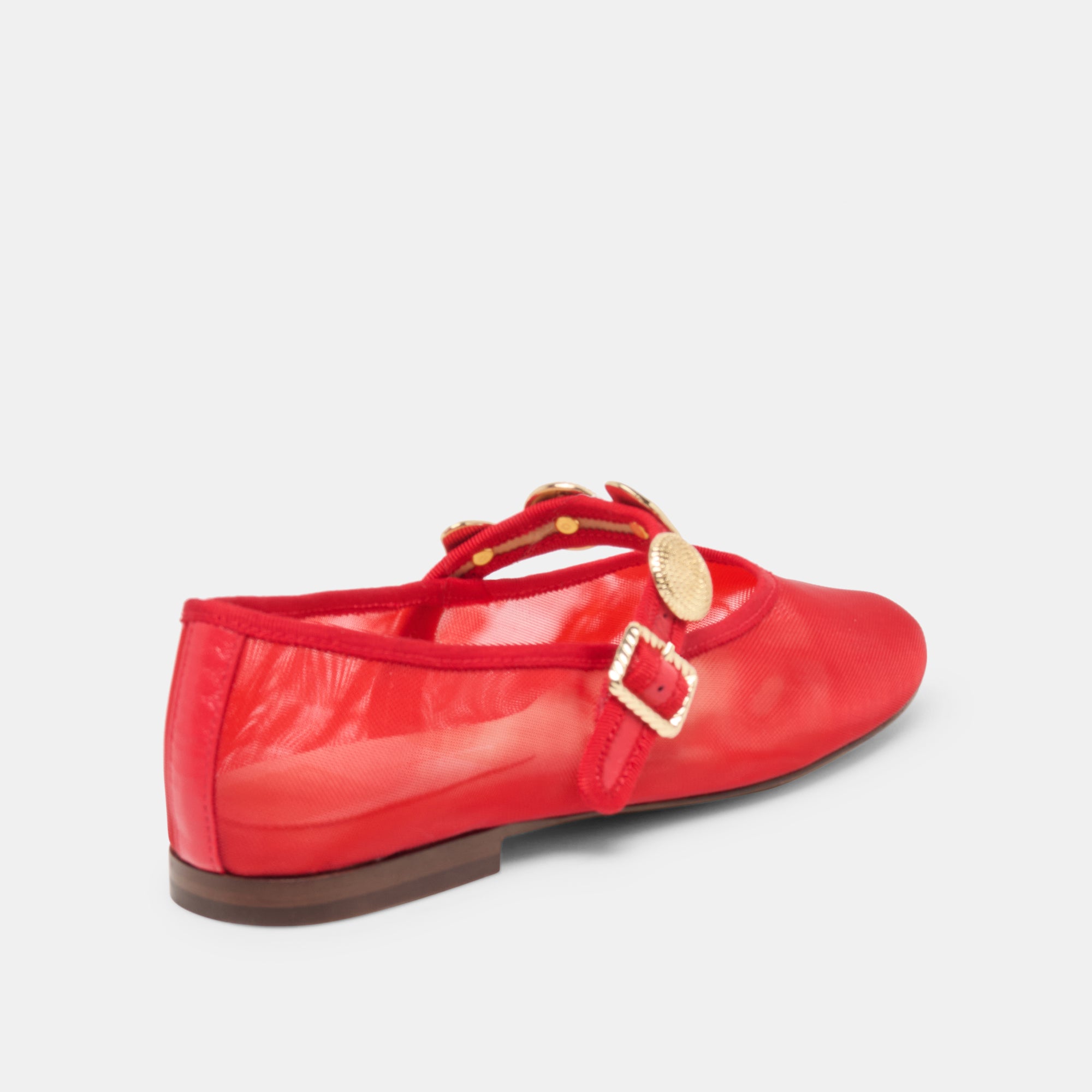 RELAN MESH BALLET FLATS CHILI MESH - view 3