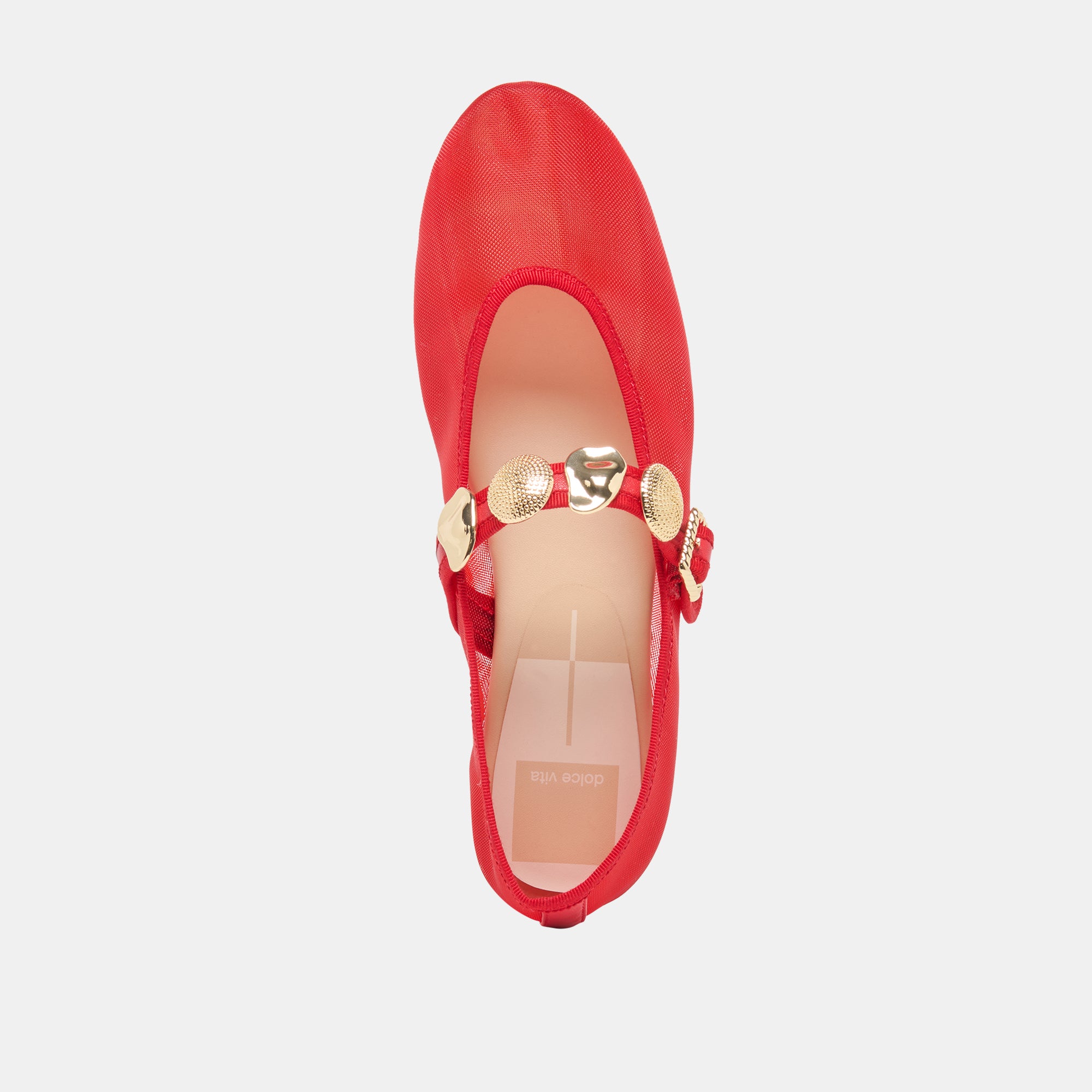 RELAN MESH BALLET FLATS CHILI MESH - view 8