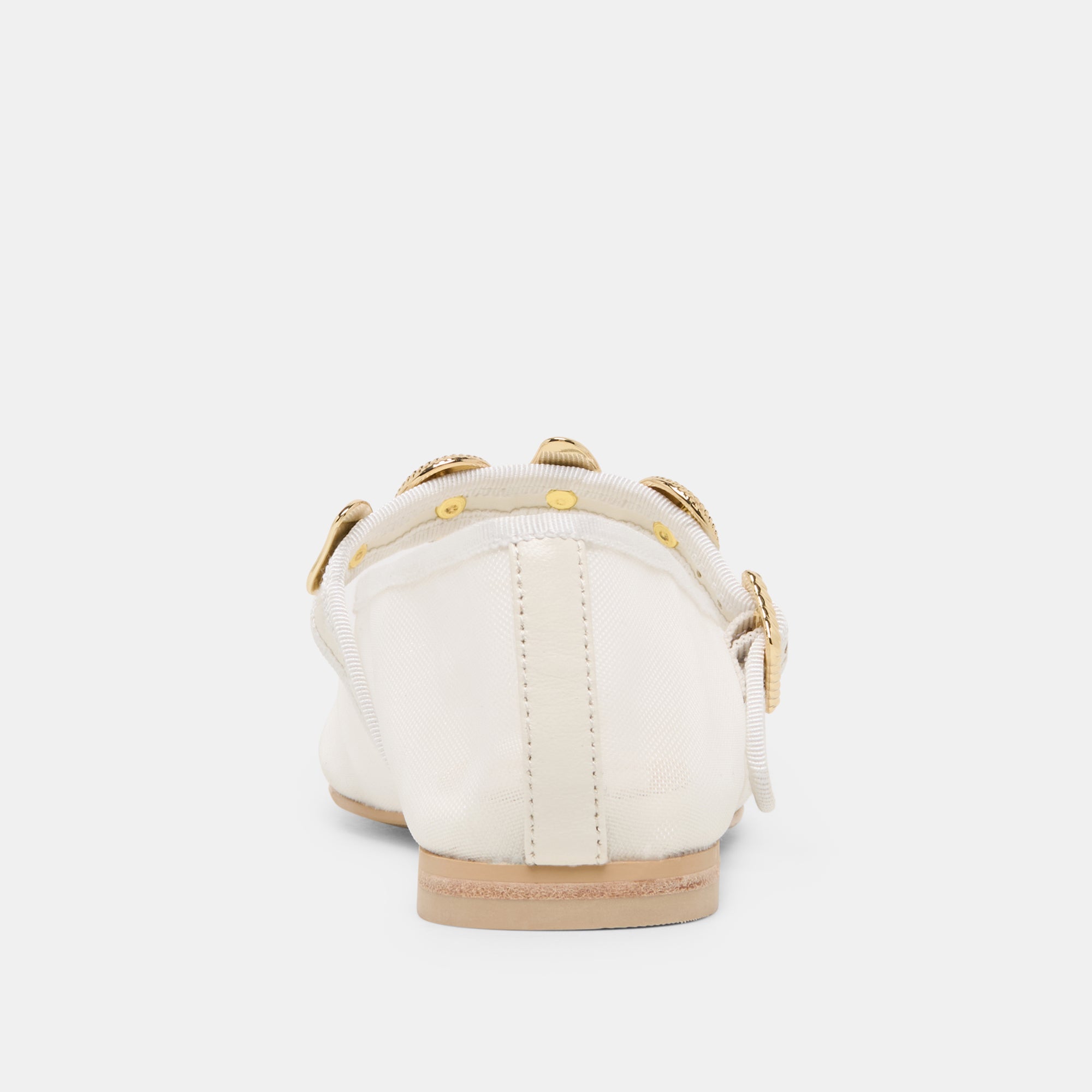 RELAN MESH BALLET FLATS WHITE MESH - view 9