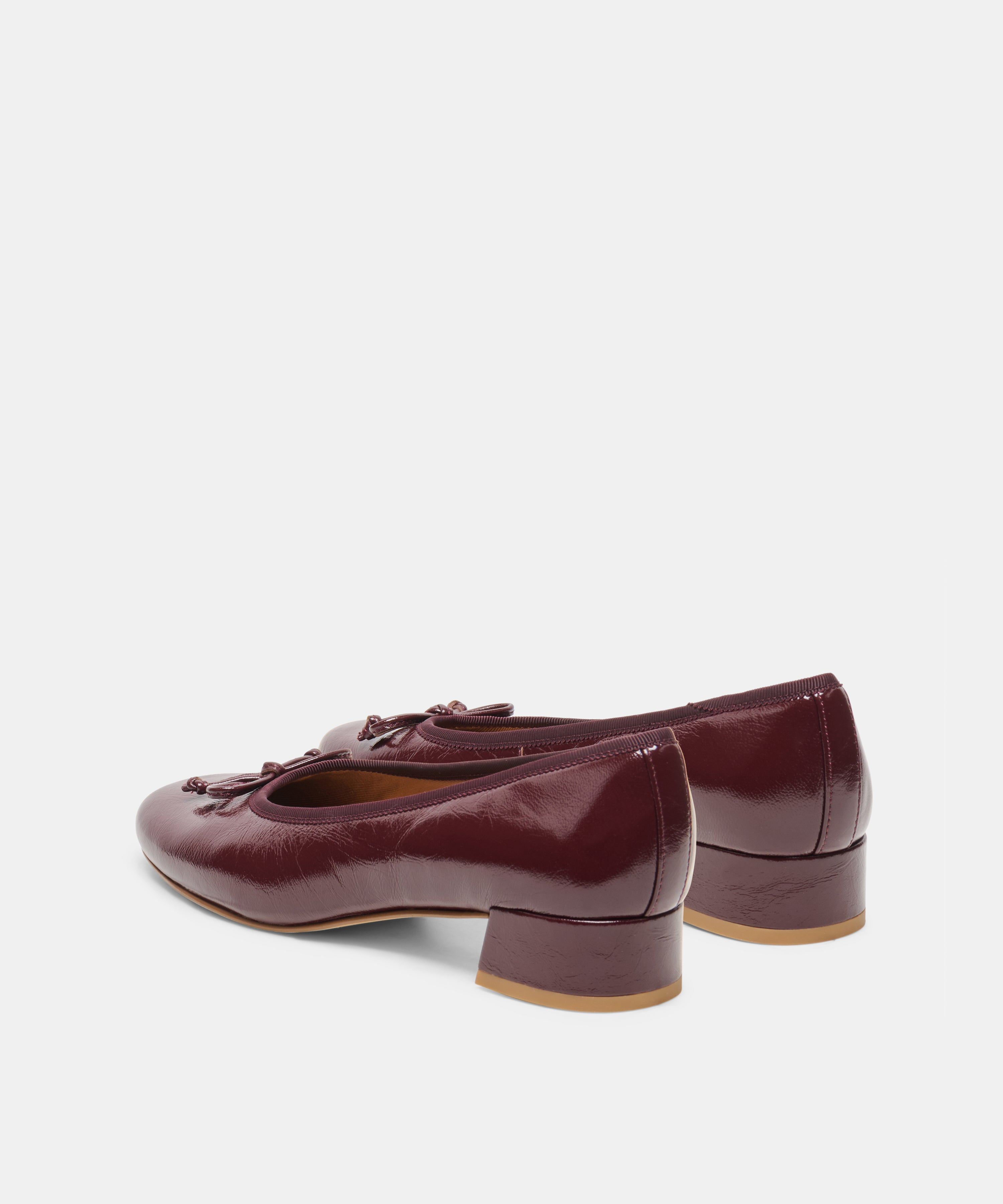RITLA MID HEELS CRANBERRY LEATHER - view 4