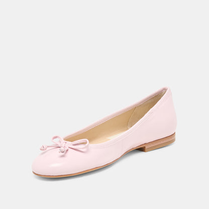 RITLA BALLET FLATS LIGHT PINK CRINKLE PATENT