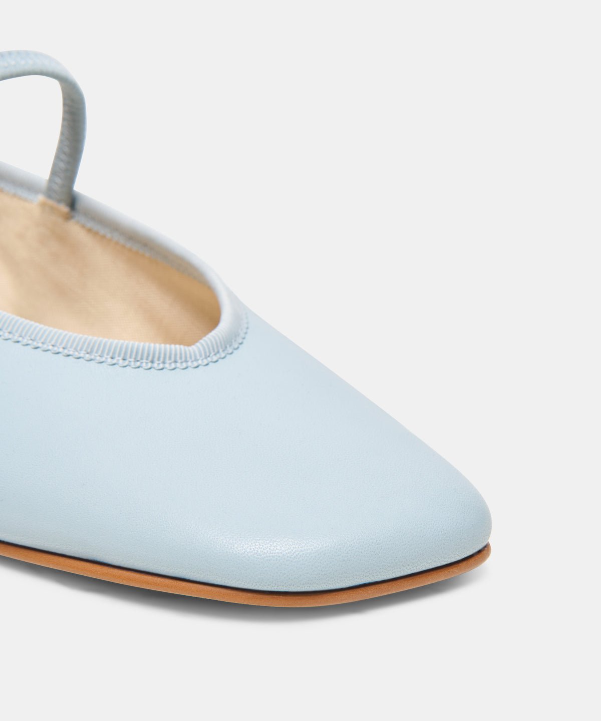 RONEN BALLET FLATS SKY BLUE LEATHER - view 5