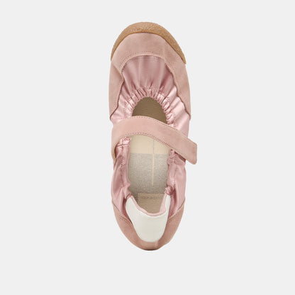 SPRUCE SNEAKERS AGED ROSE SATIN