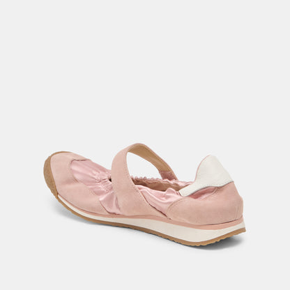 SPRUCE SNEAKERS AGED ROSE SATIN