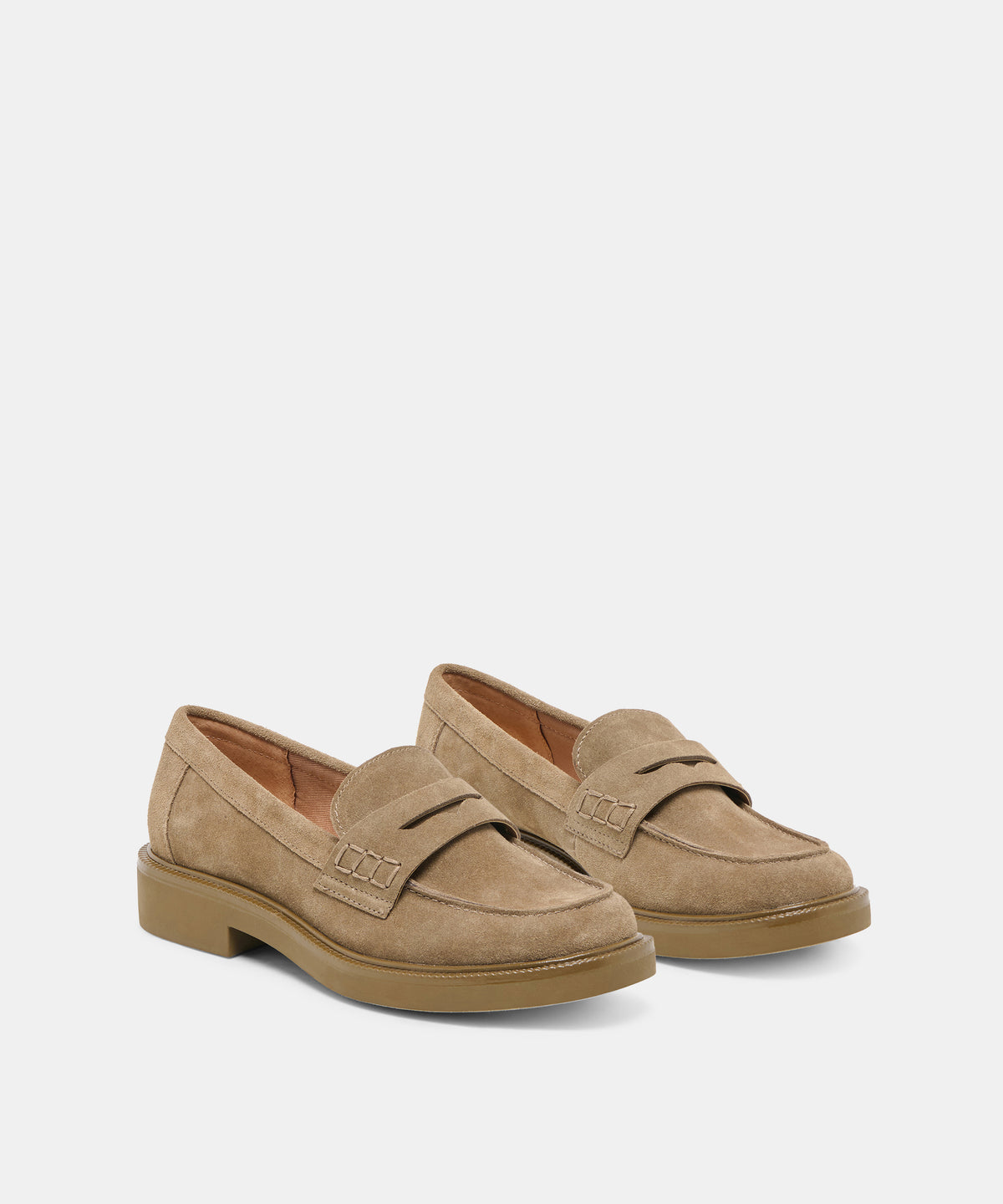 TIGGY LOAFERS OLIVE SUEDE - view 2