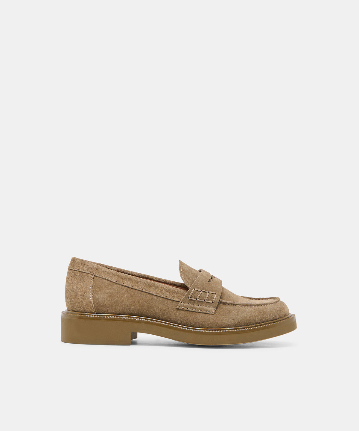 TIGGY Olive Suede Loafers | Dolce Vita