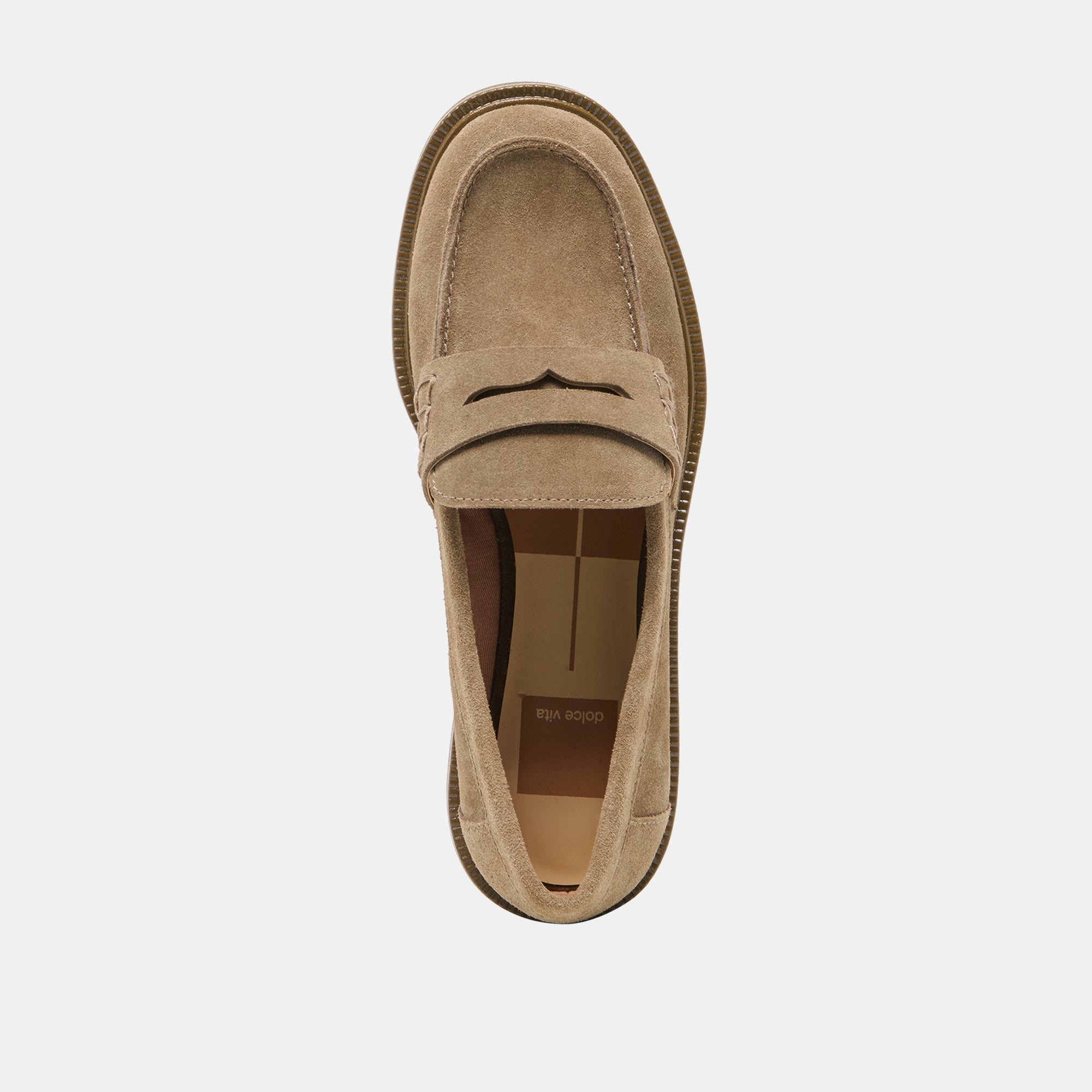 TIGGY LOAFERS OLIVE SUEDE - view 8