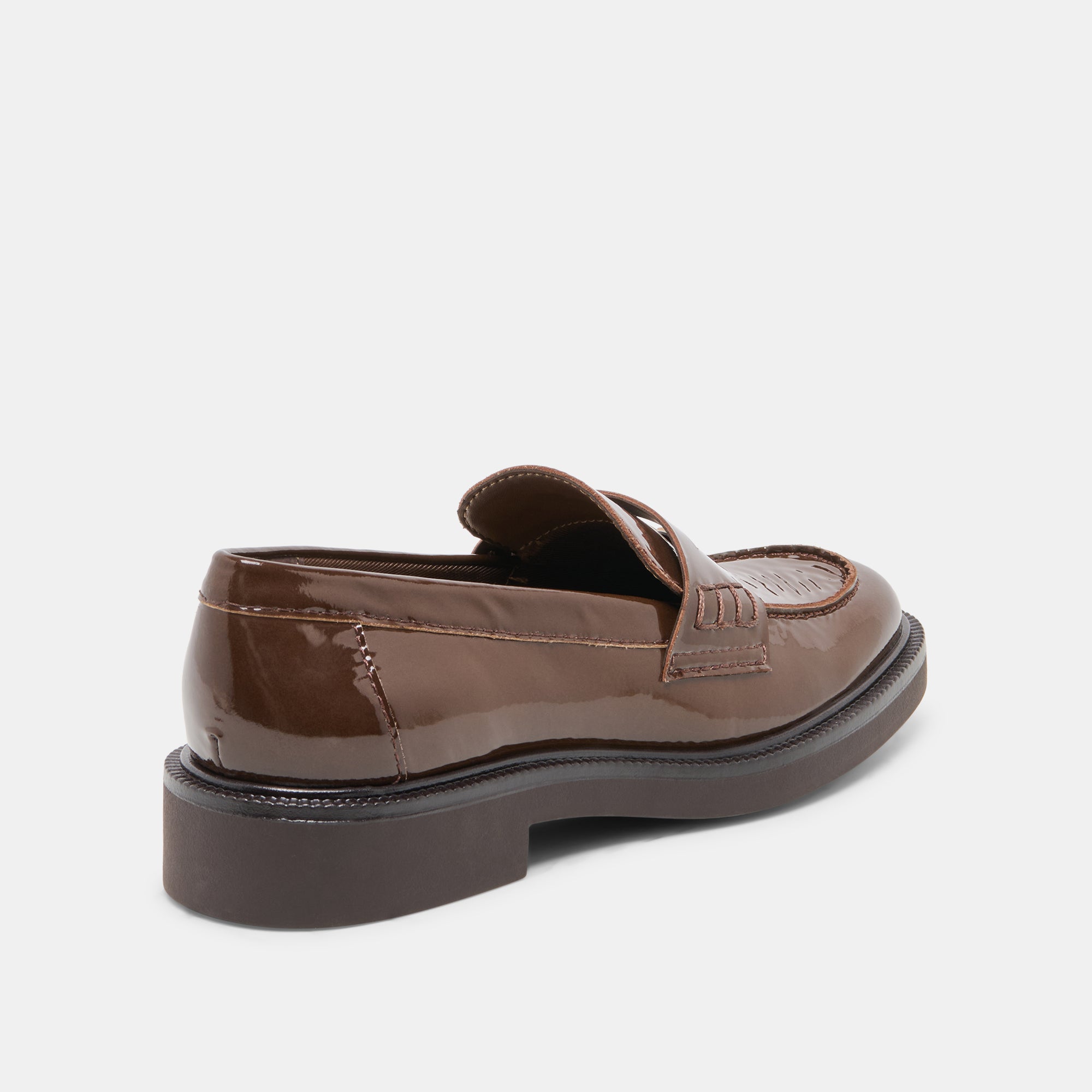 TIGGY LOAFERS WALNUT CRINKLE PATENT - view 3