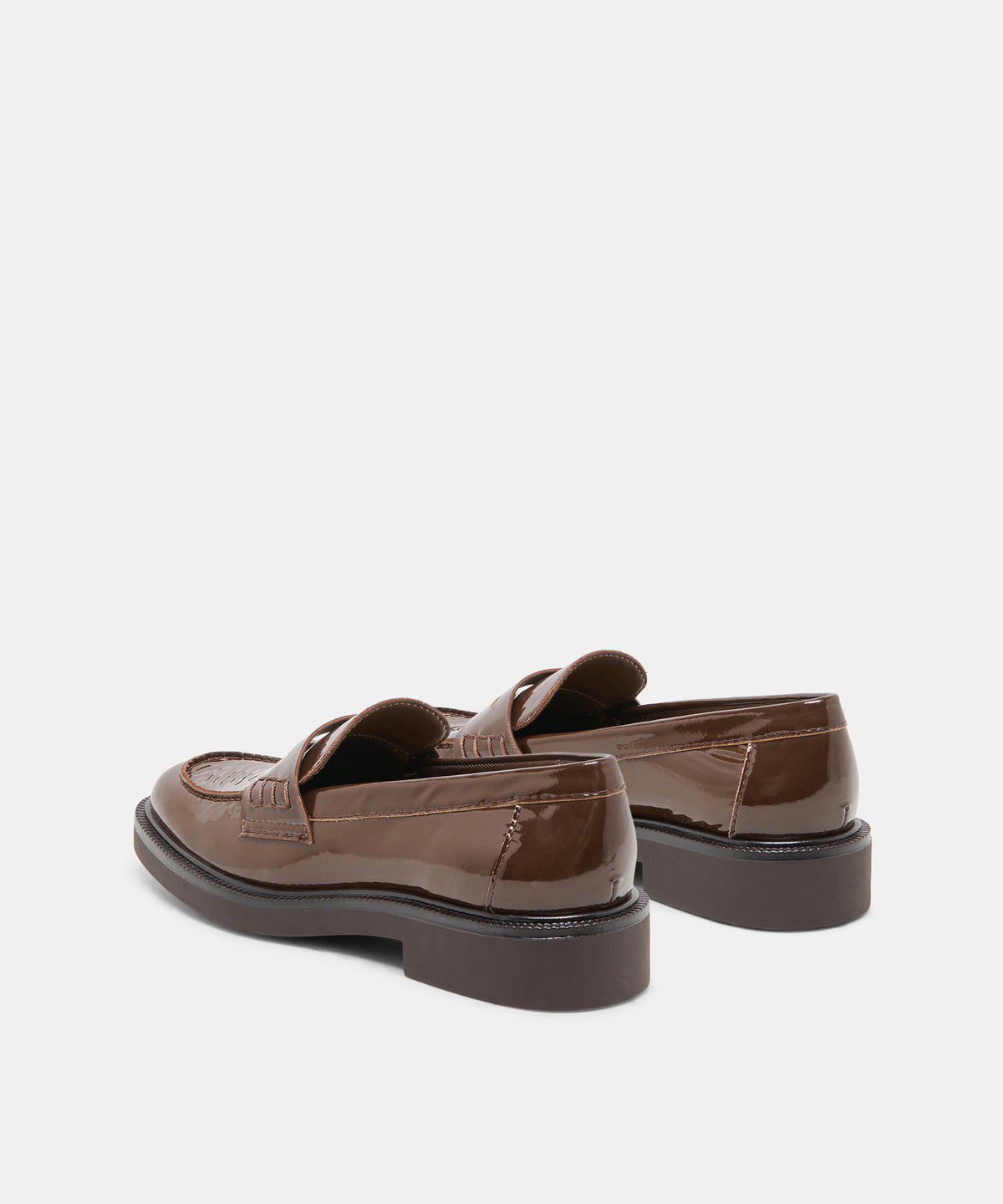 TIGGY LOAFERS WALNUT CRINKLE PATENT - view 4