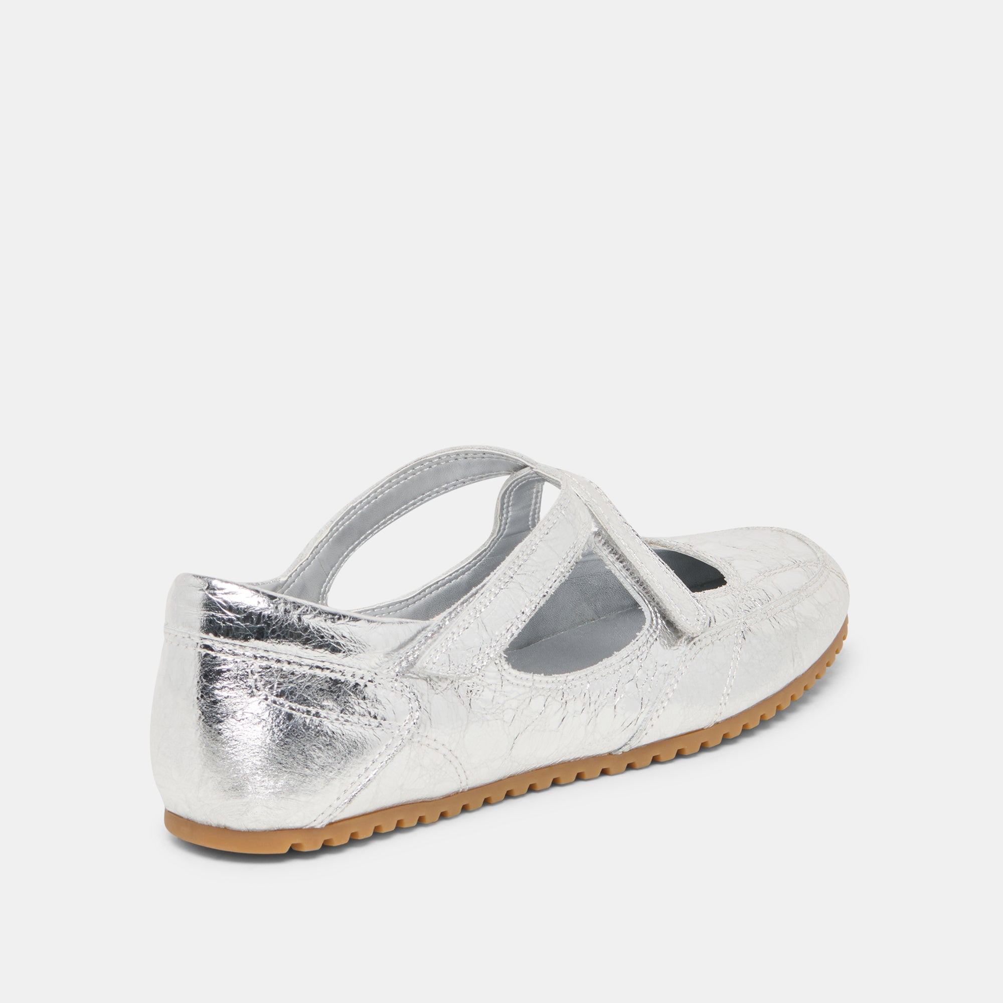 YONO SNEAKERS SILVER DISTRESSED LEATHER - view 3