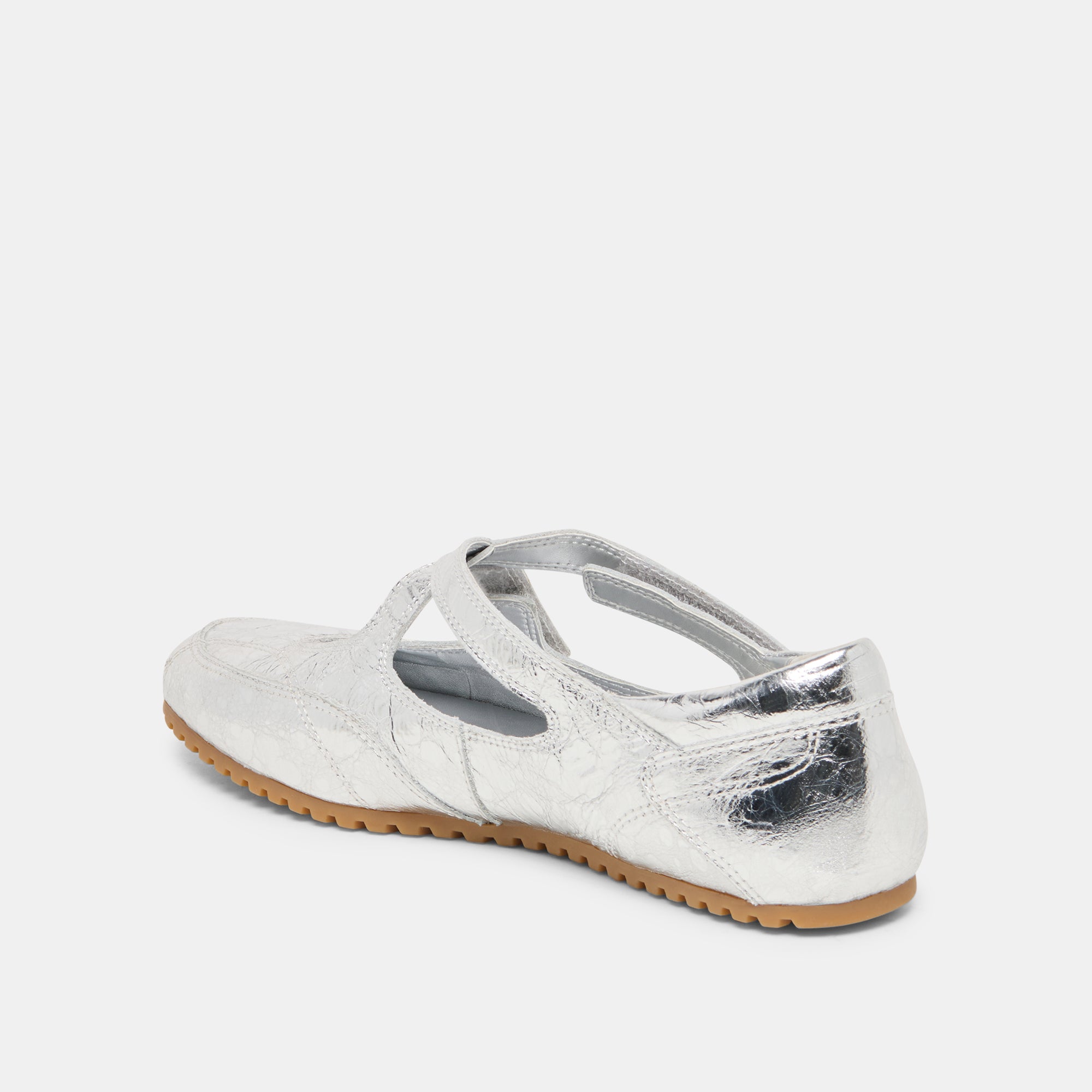 YONO SNEAKERS SILVER DISTRESSED LEATHER - view 5