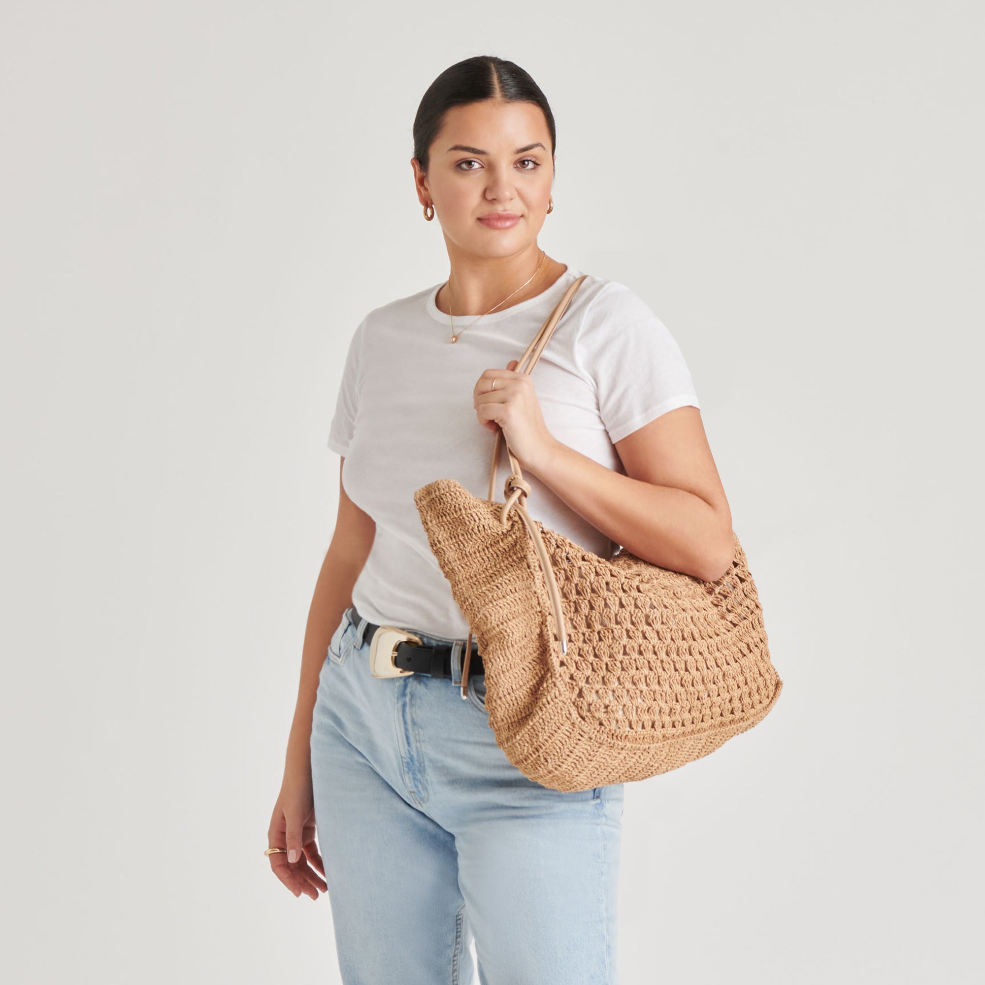 RAVELLO TOTE NATURAL RAFFIA - view 7