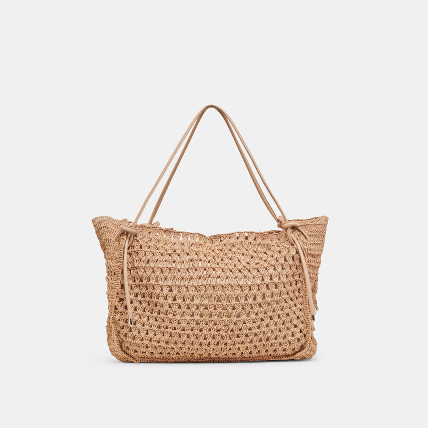 Ravello Natural Raffia Tote | Dolce Vita