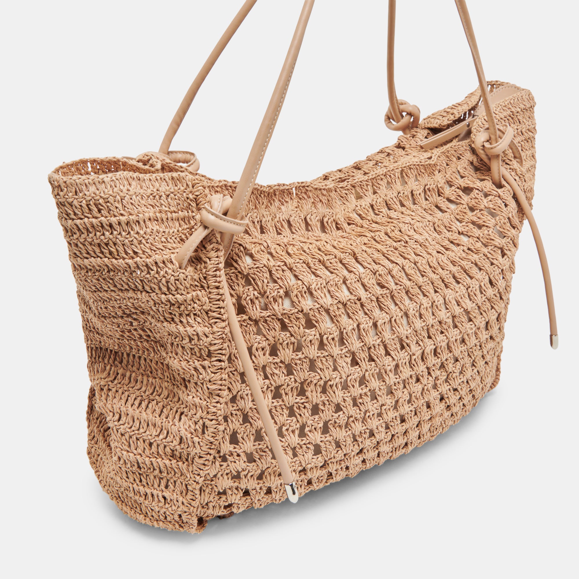RAVELLO TOTE NATURAL RAFFIA - view 3