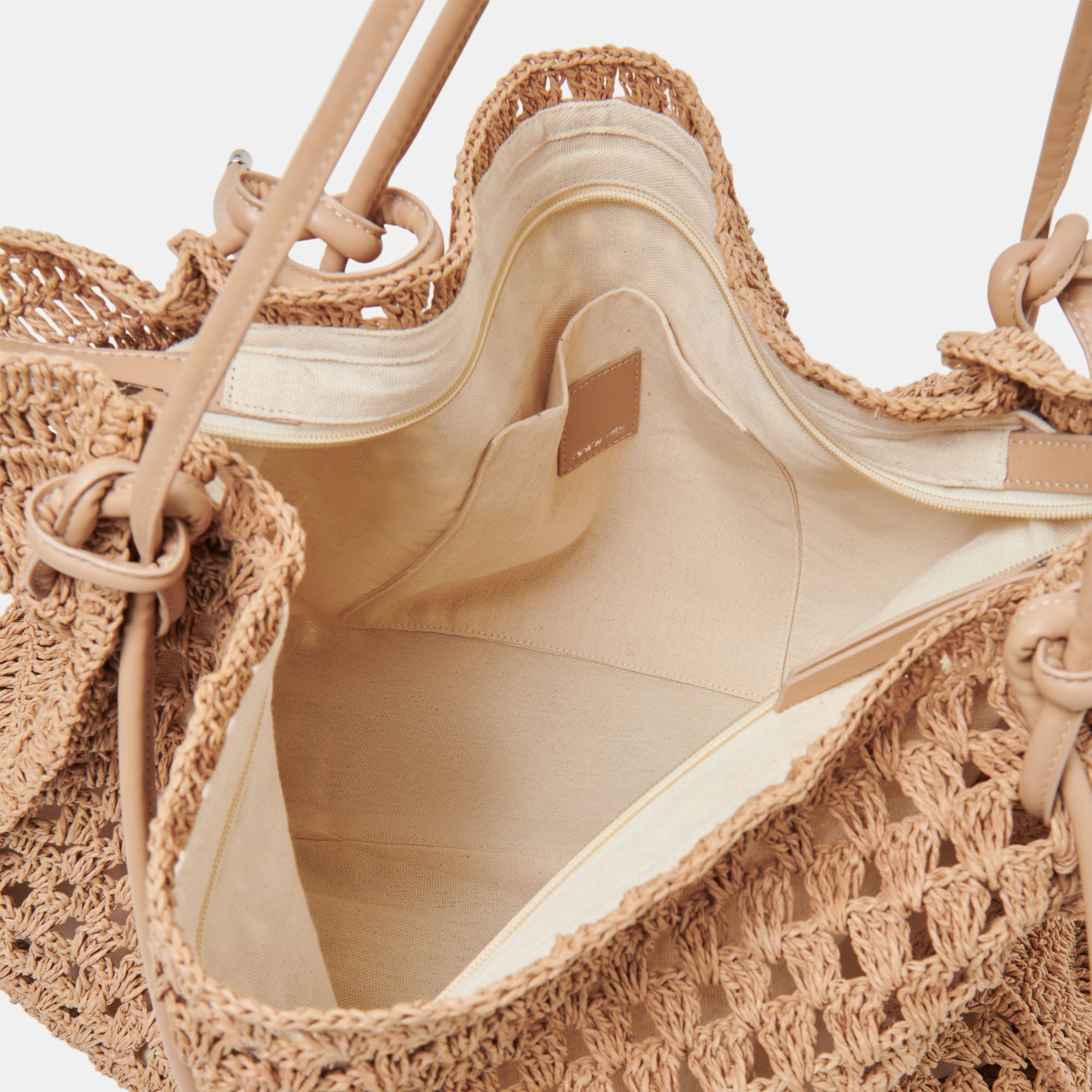 RAVELLO TOTE NATURAL RAFFIA - view 5