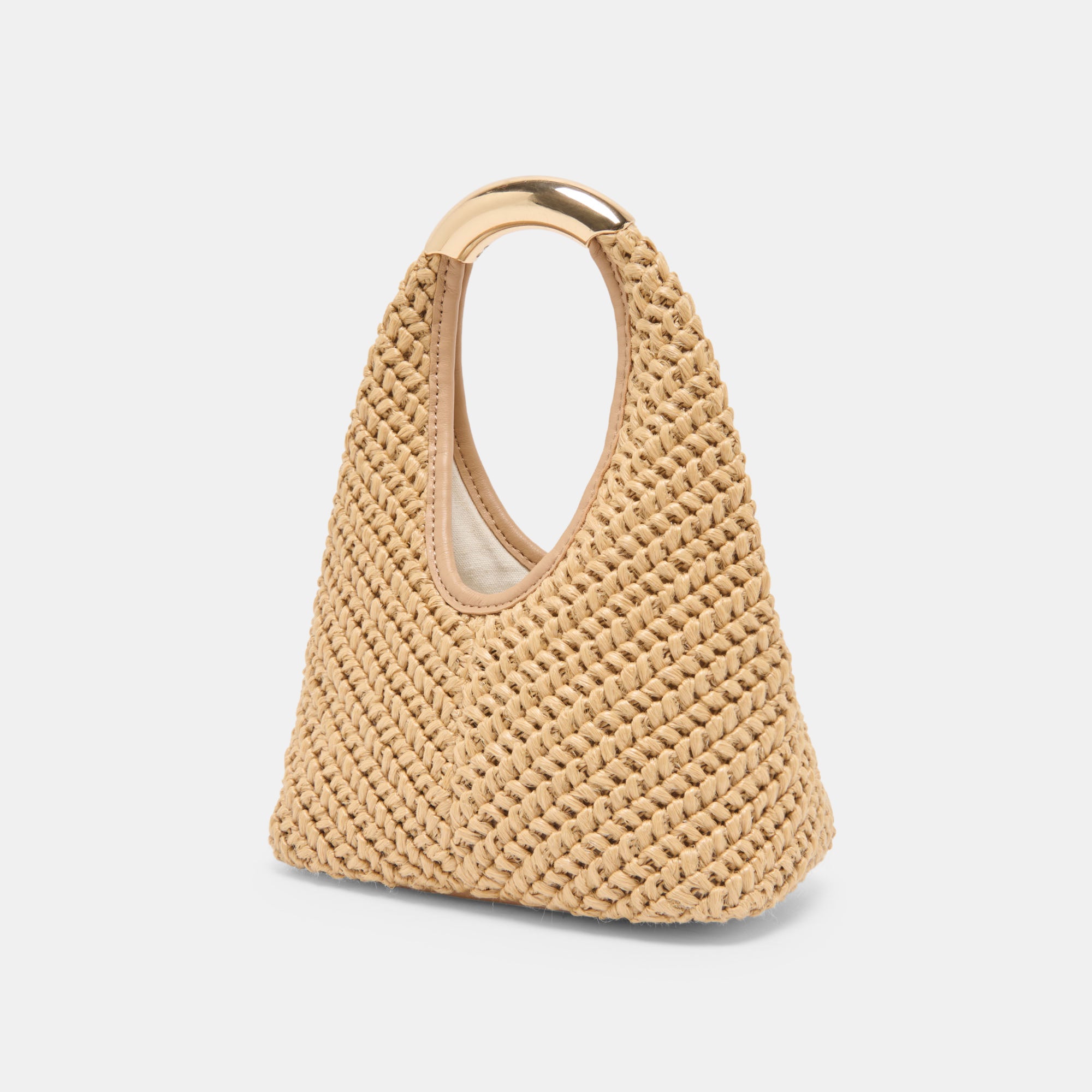 EVELISE HANDBAG NATURAL RAFFIA - view 4