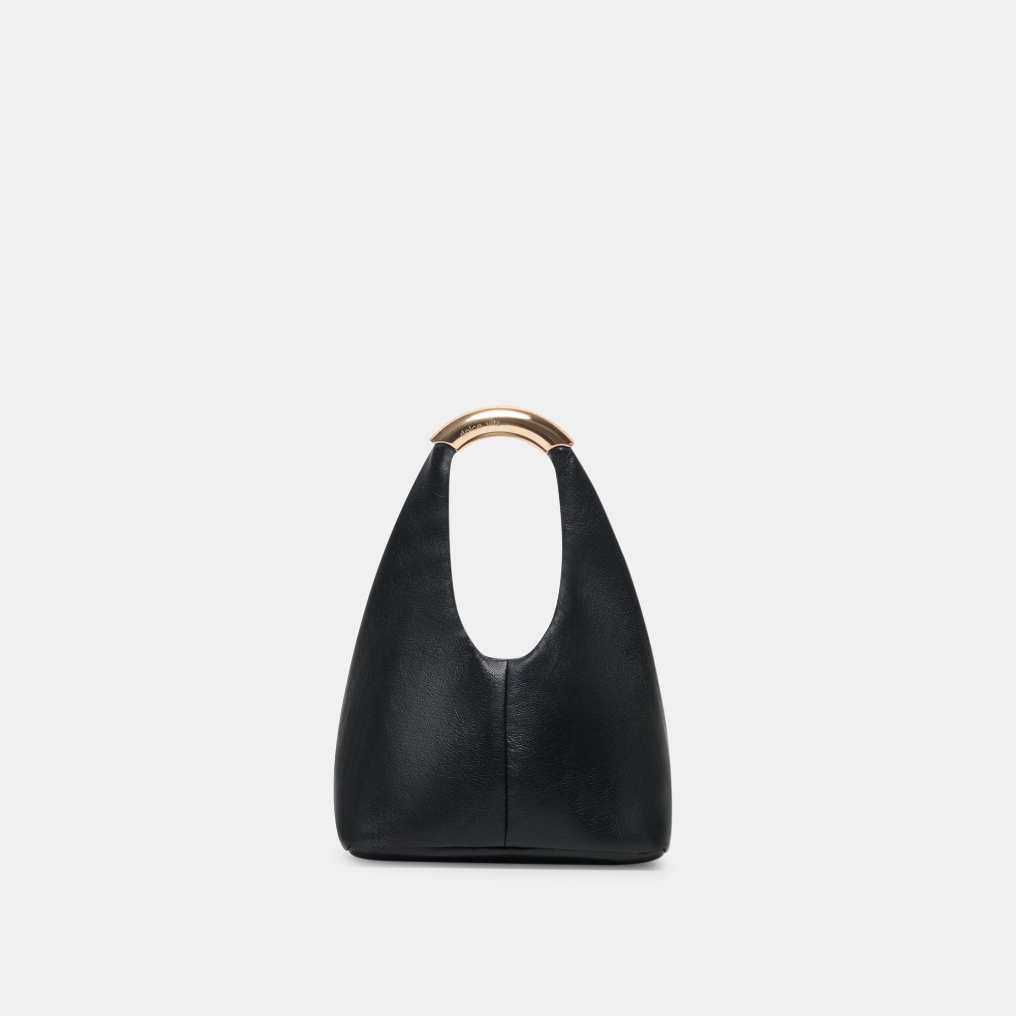 EVELISSE Black Stella Top-Handle Mini Handbag | Dolce Vita
