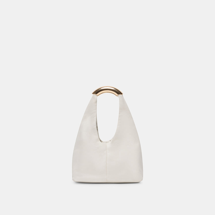EVELISSE White Stella Top-Handle Mini Handbag | Dolce Vita