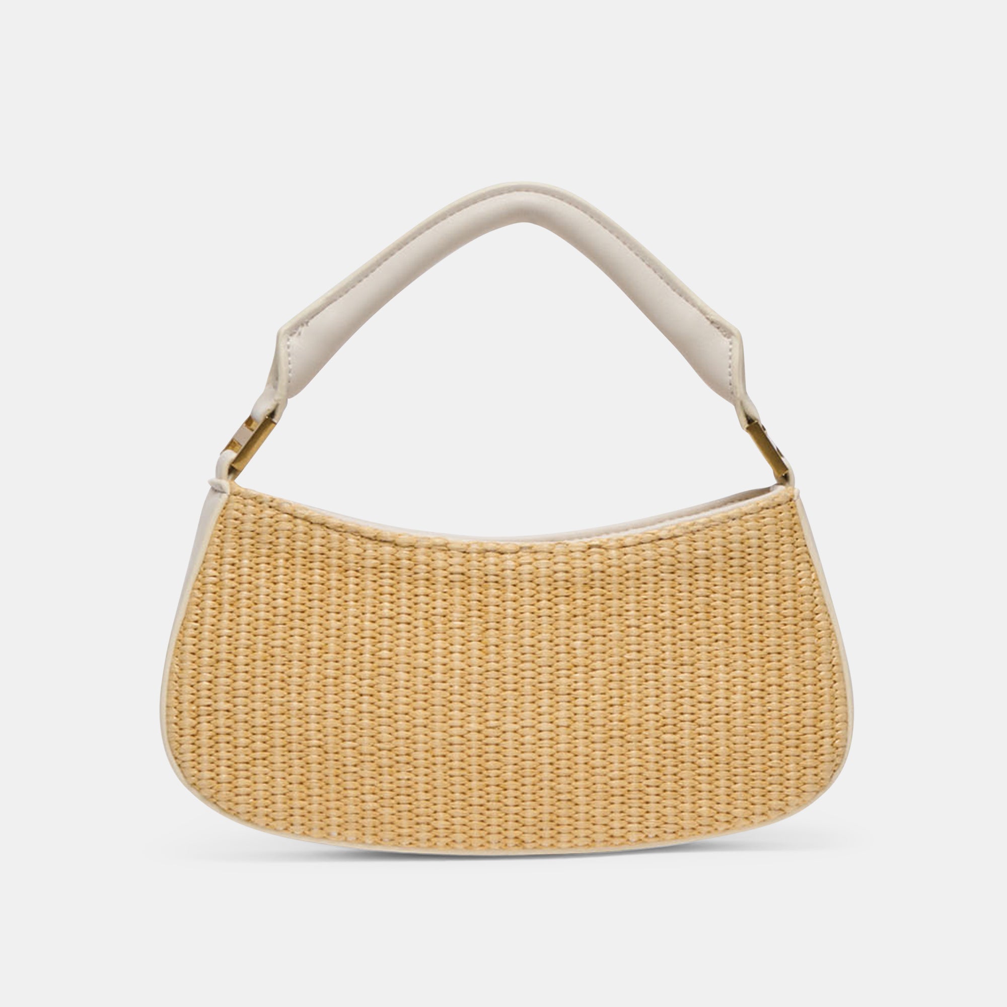 NUALA RAFFIA HANDBAG WHITE STELLA - view 4