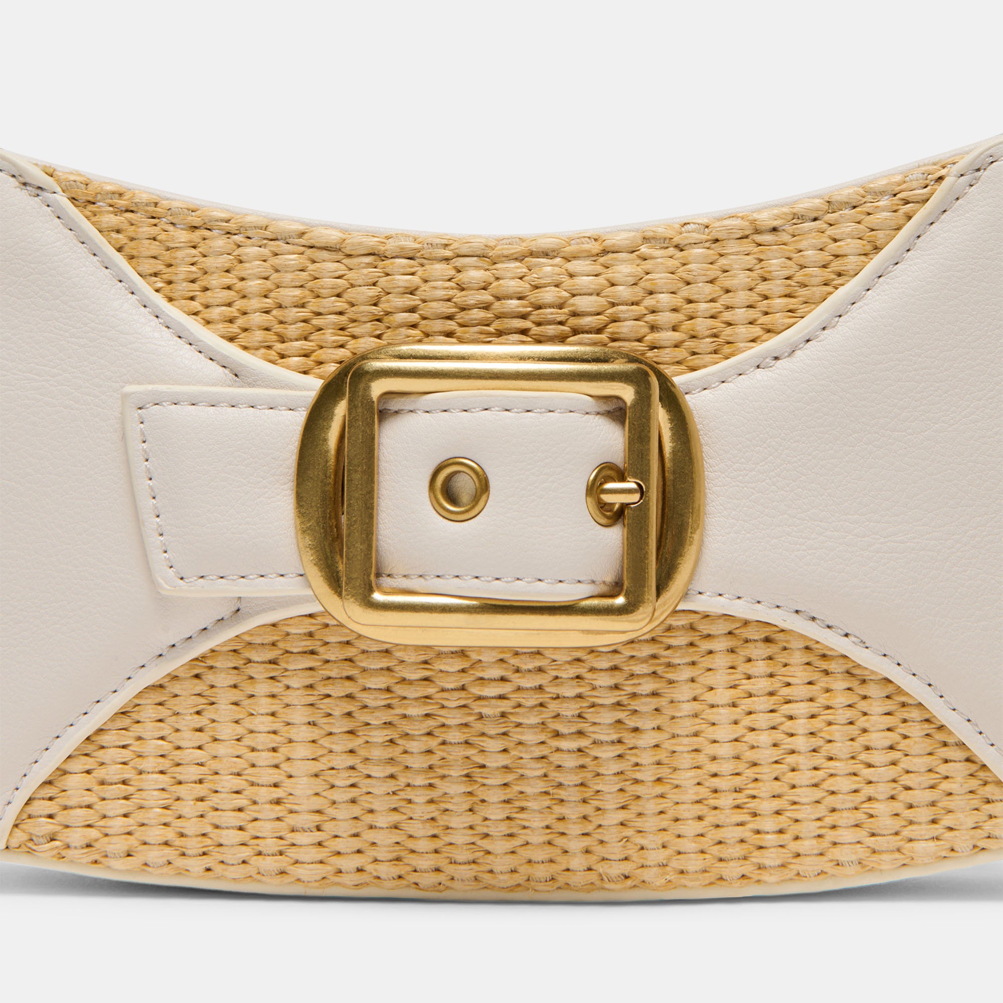 NUALA RAFFIA HANDBAG WHITE STELLA - view 5