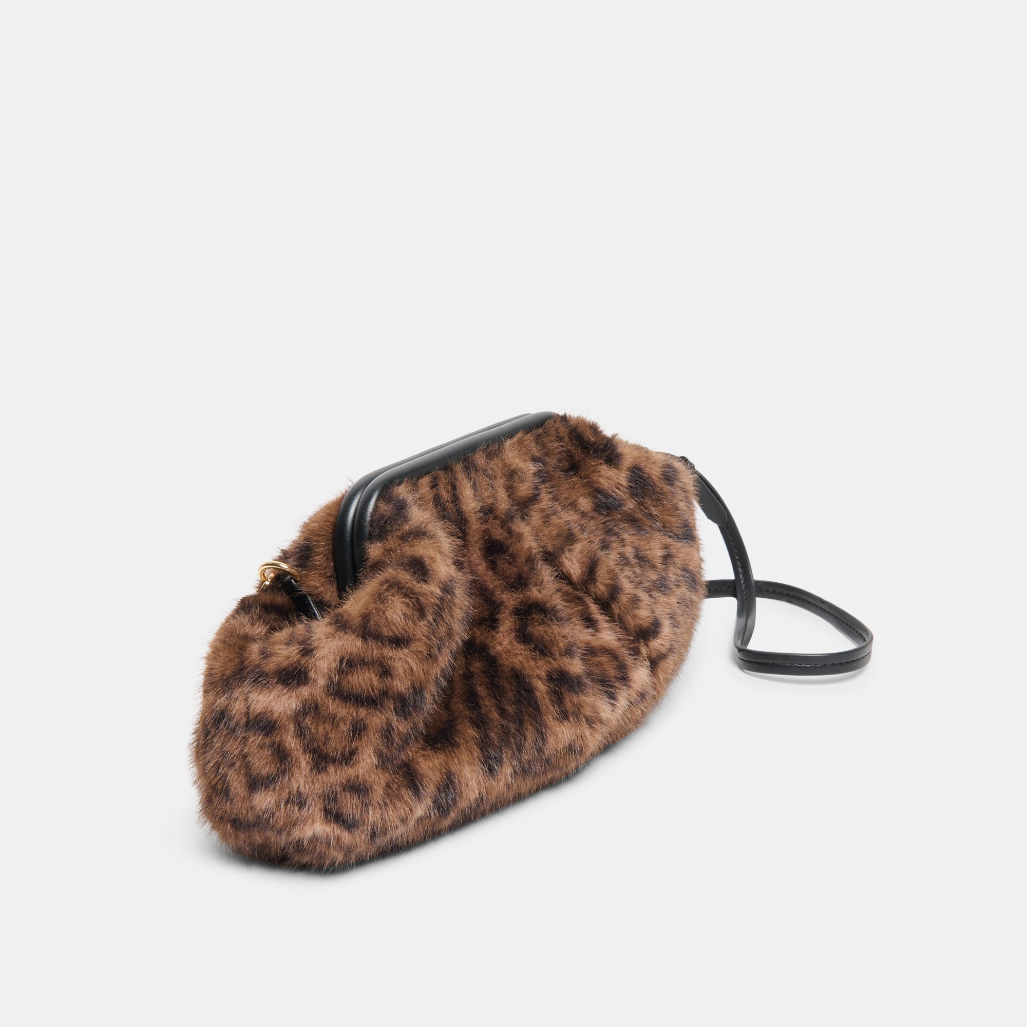 RAMONA CLUTCH LEOPARD PLUSH - view 4