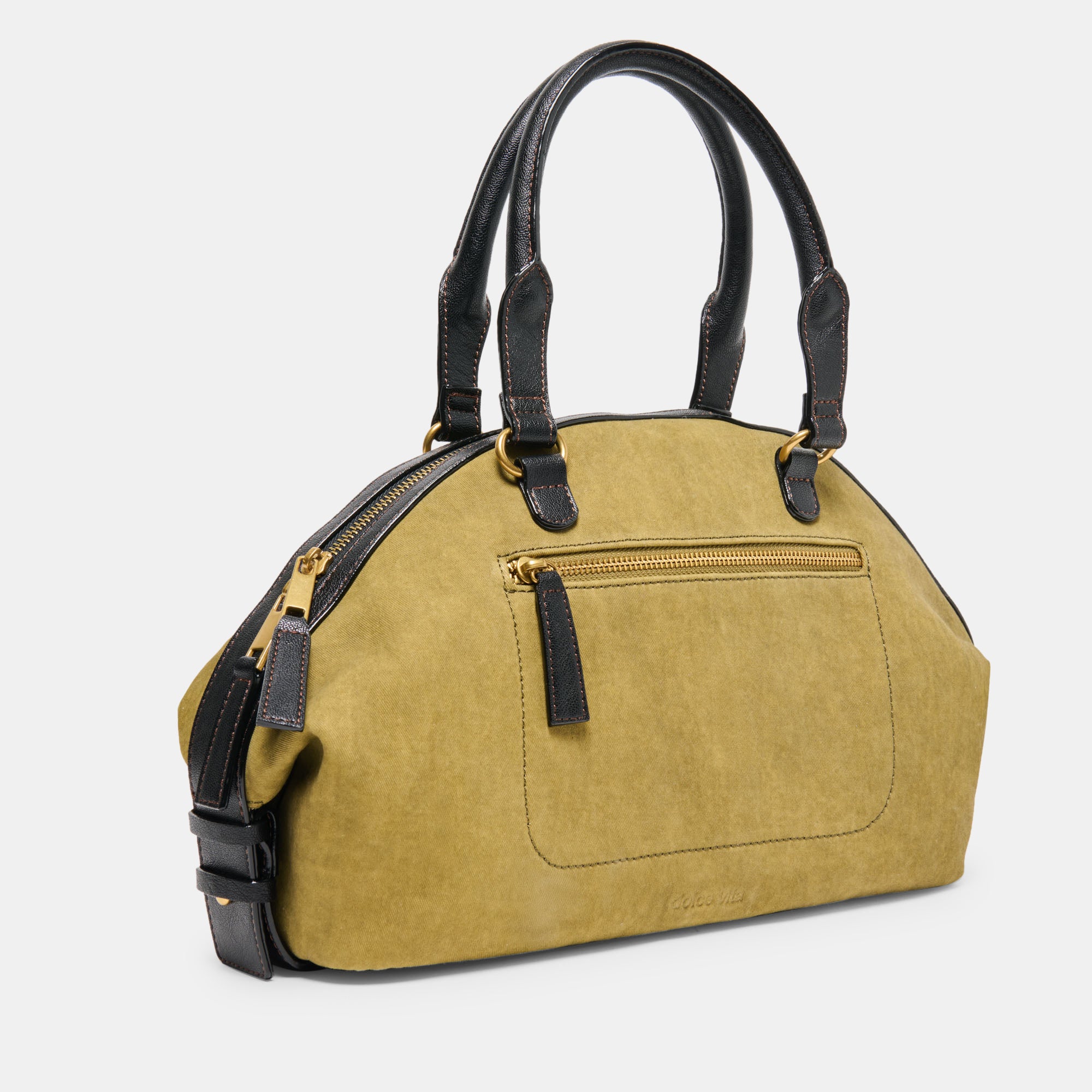 SION HANDBAG OLIVE CANVAS - view 5