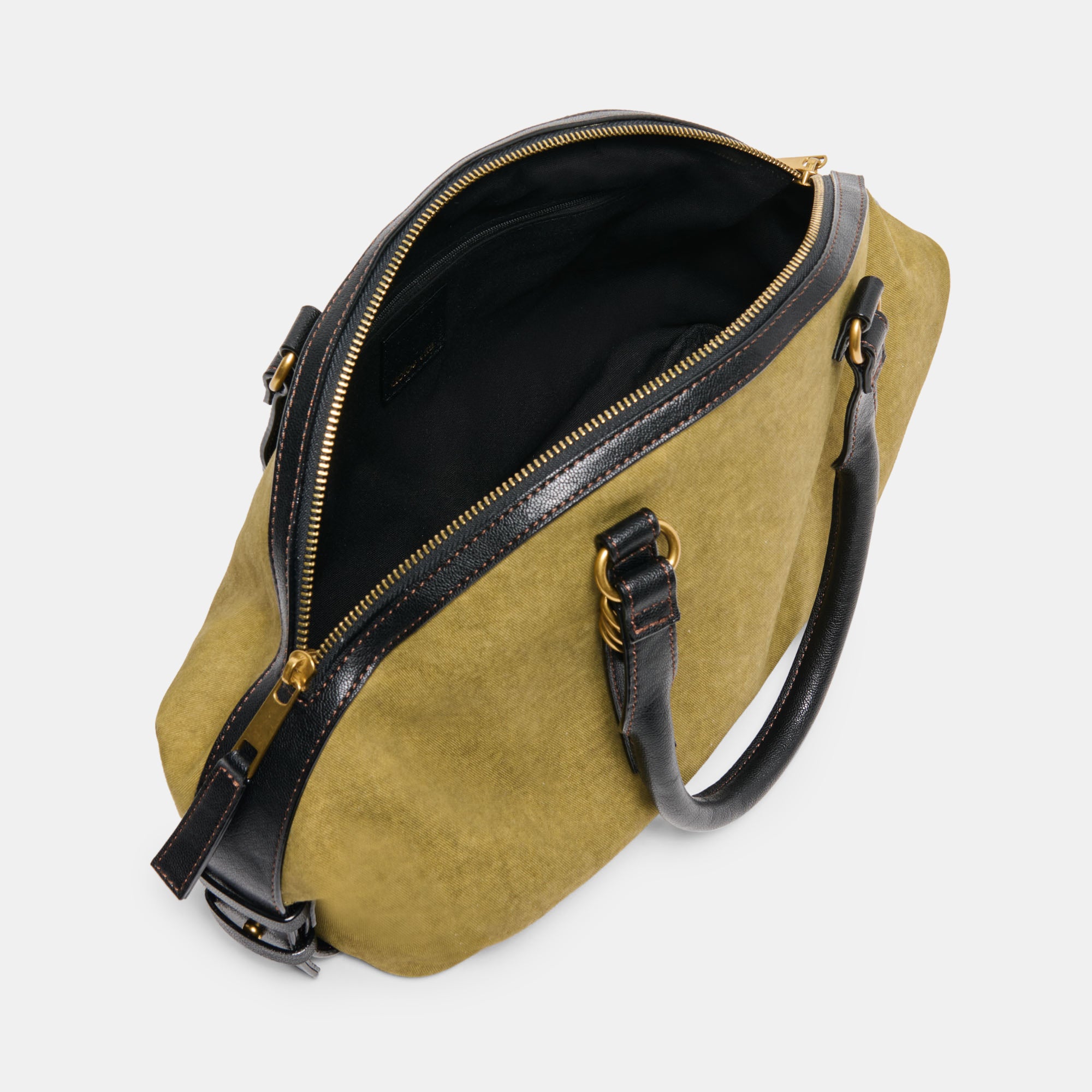 SION HANDBAG OLIVE CANVAS - view 3