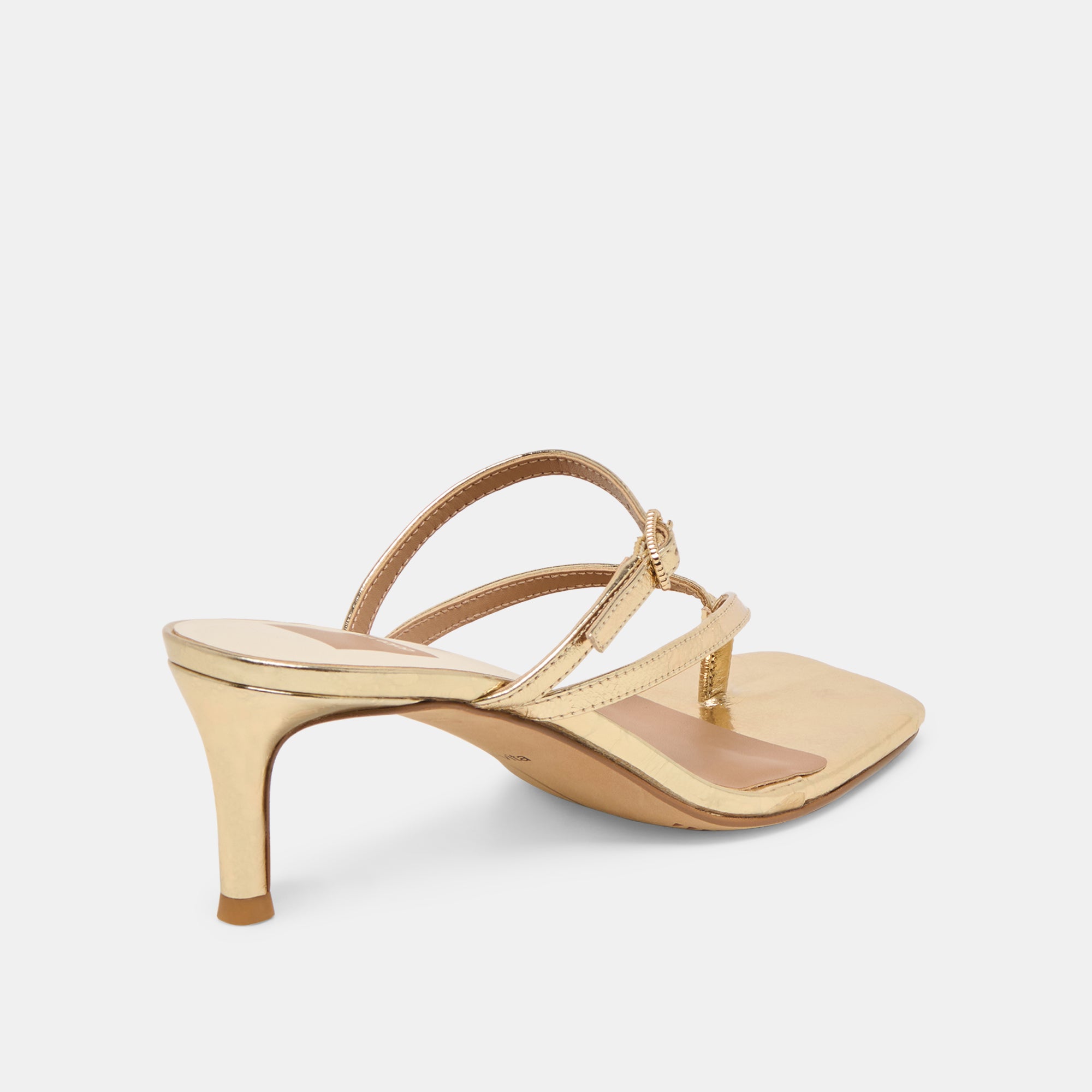 BIAGA HEELS GOLD DISTRESSED LEATHER - view 5