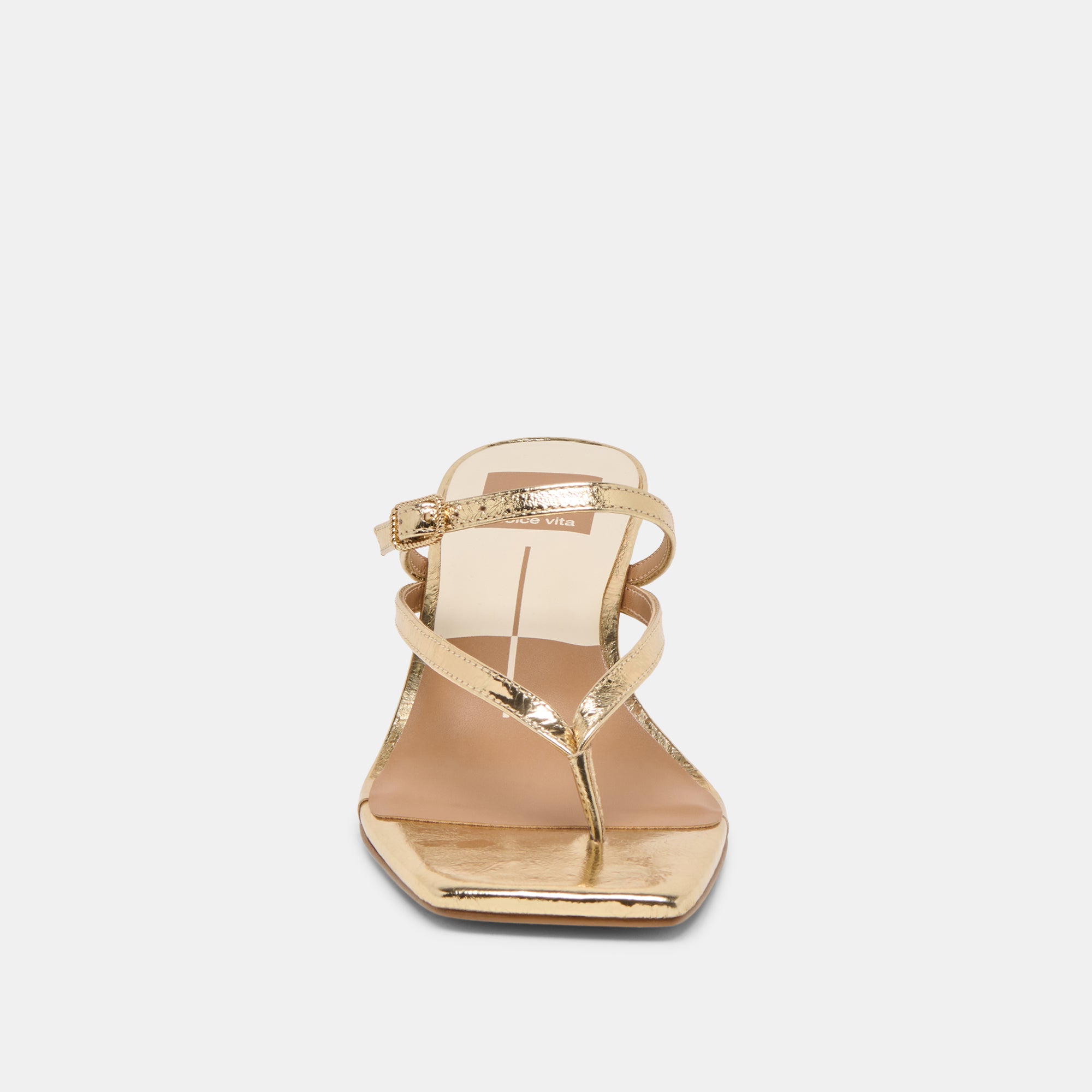 BIAGA HEELS GOLD DISTRESSED LEATHER - view 8